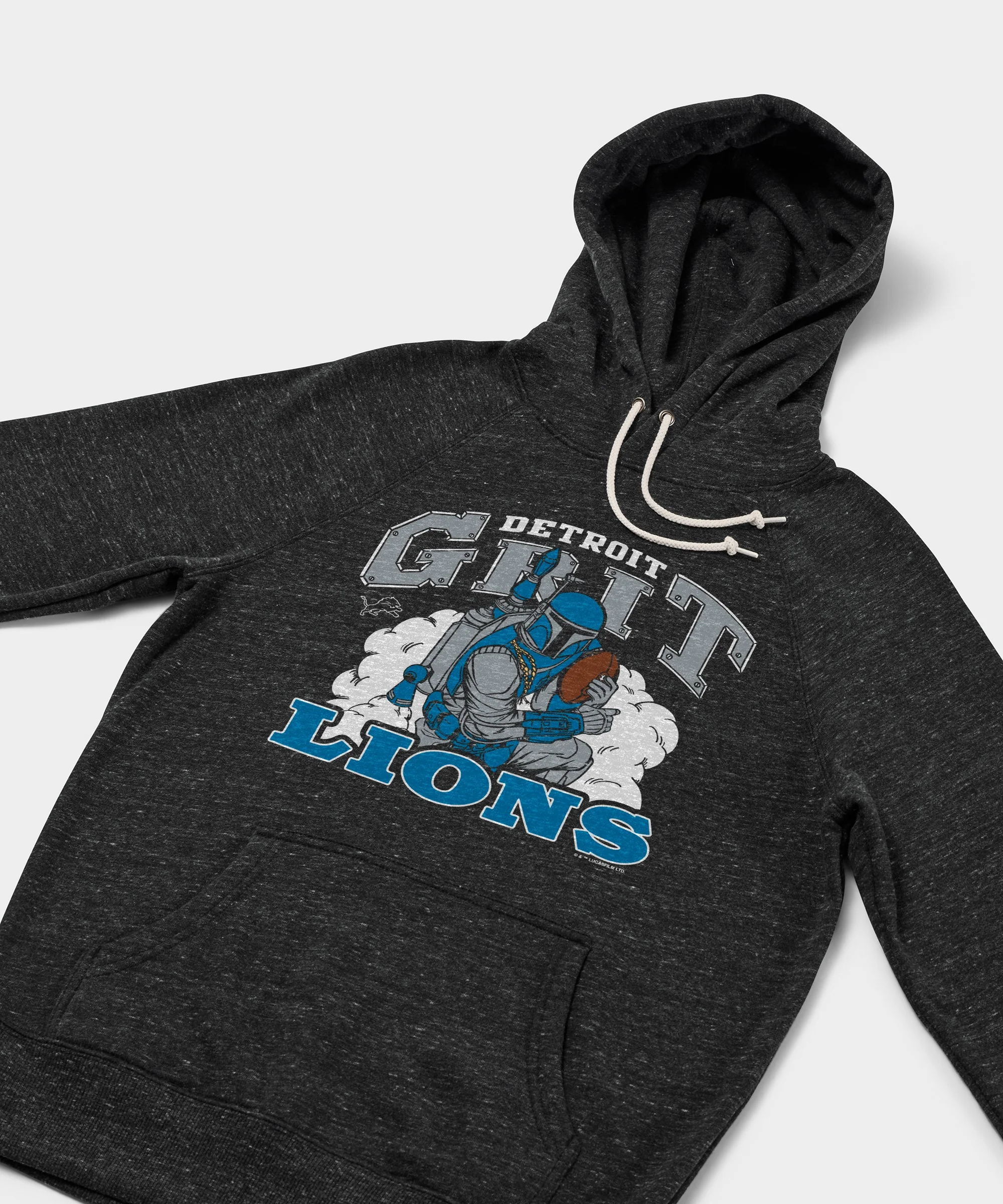 Star Wars x Detroit Lions Dark Side Hoodie - Image 2