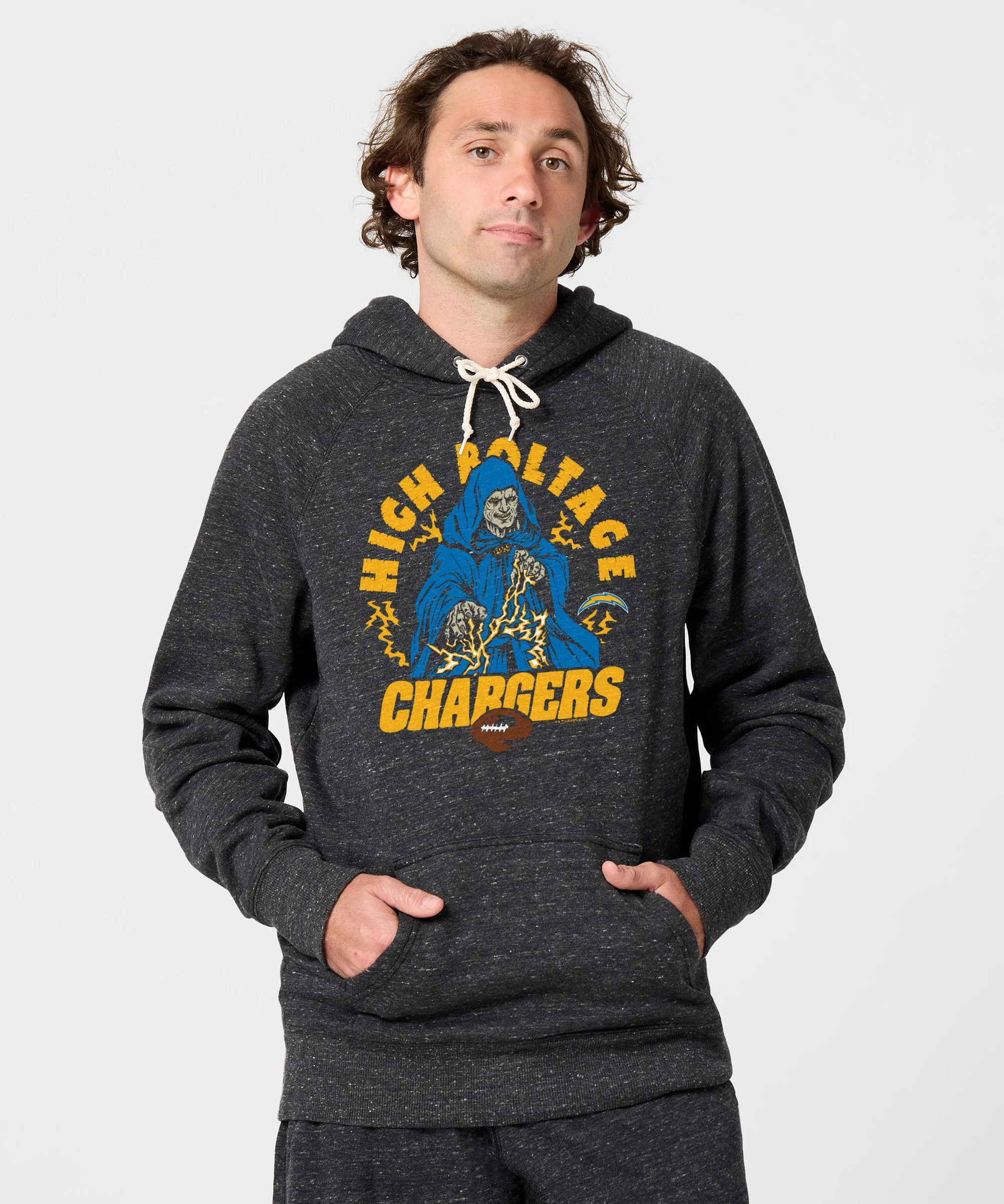 Star Wars x Los Angeles Chargers Dark Side Hoodie - Image 3