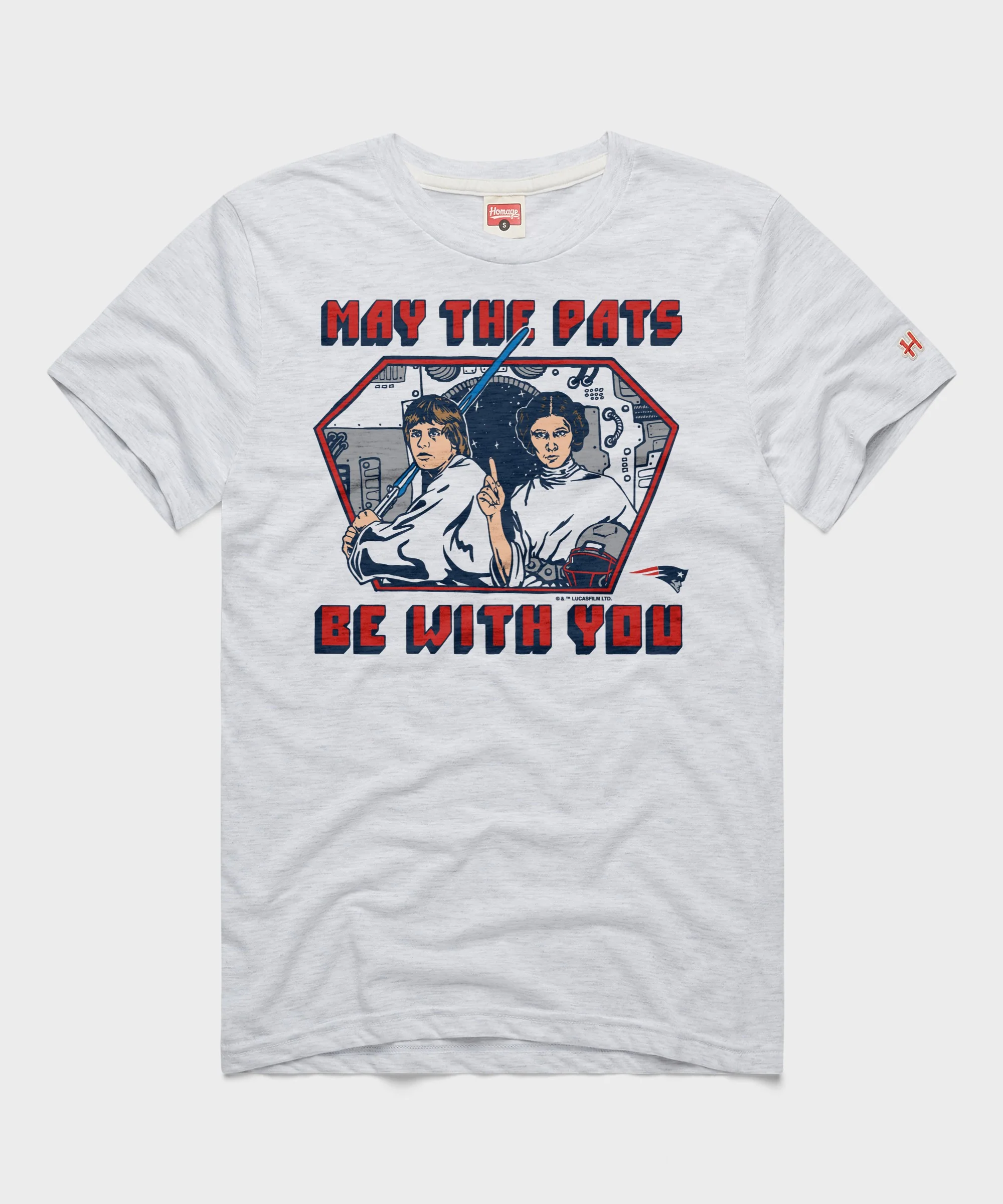 Star Wars x New England Patriots Light Side
