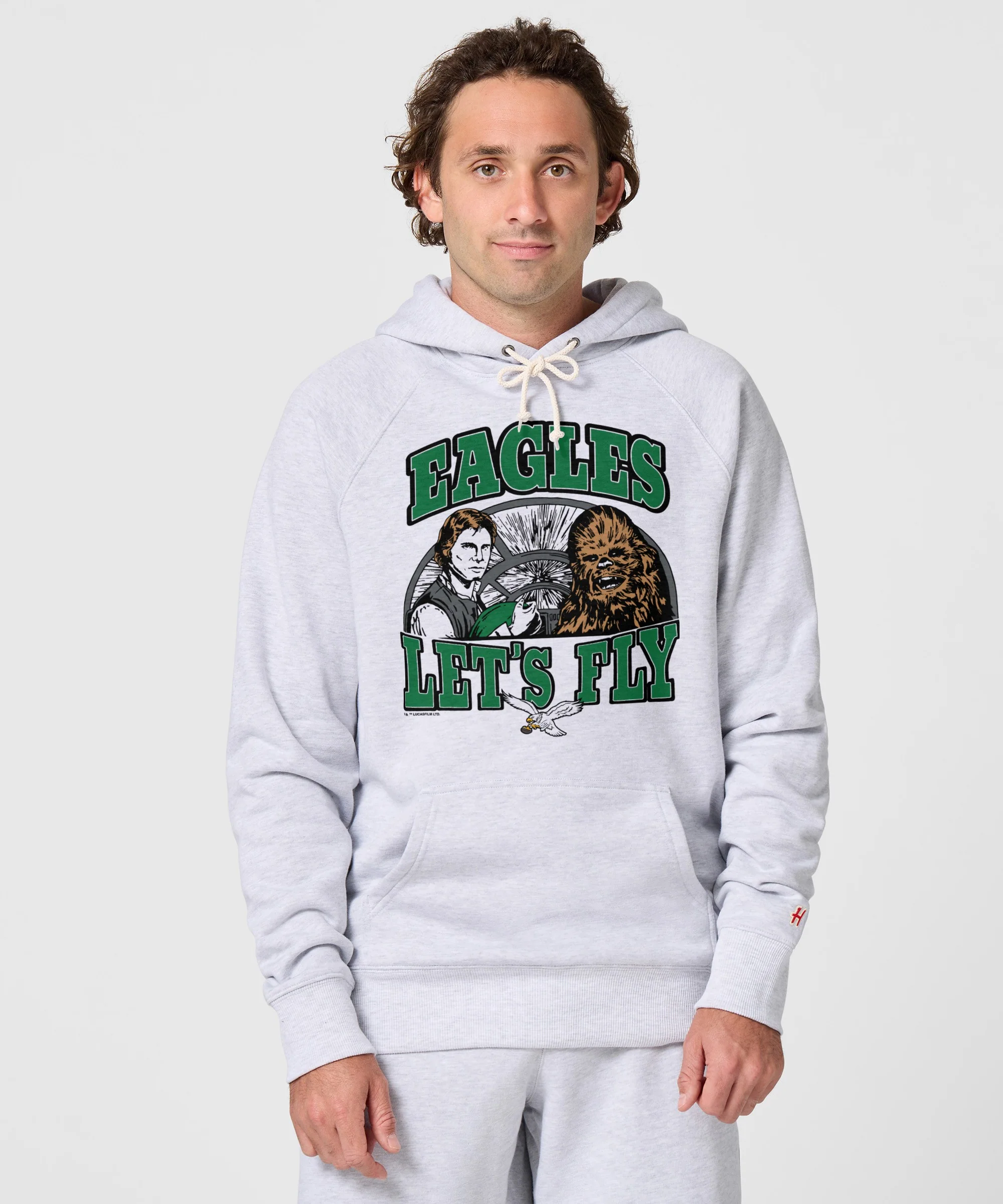 Star Wars x Philadelphia Eagles Light Side Hoodie - Image 3
