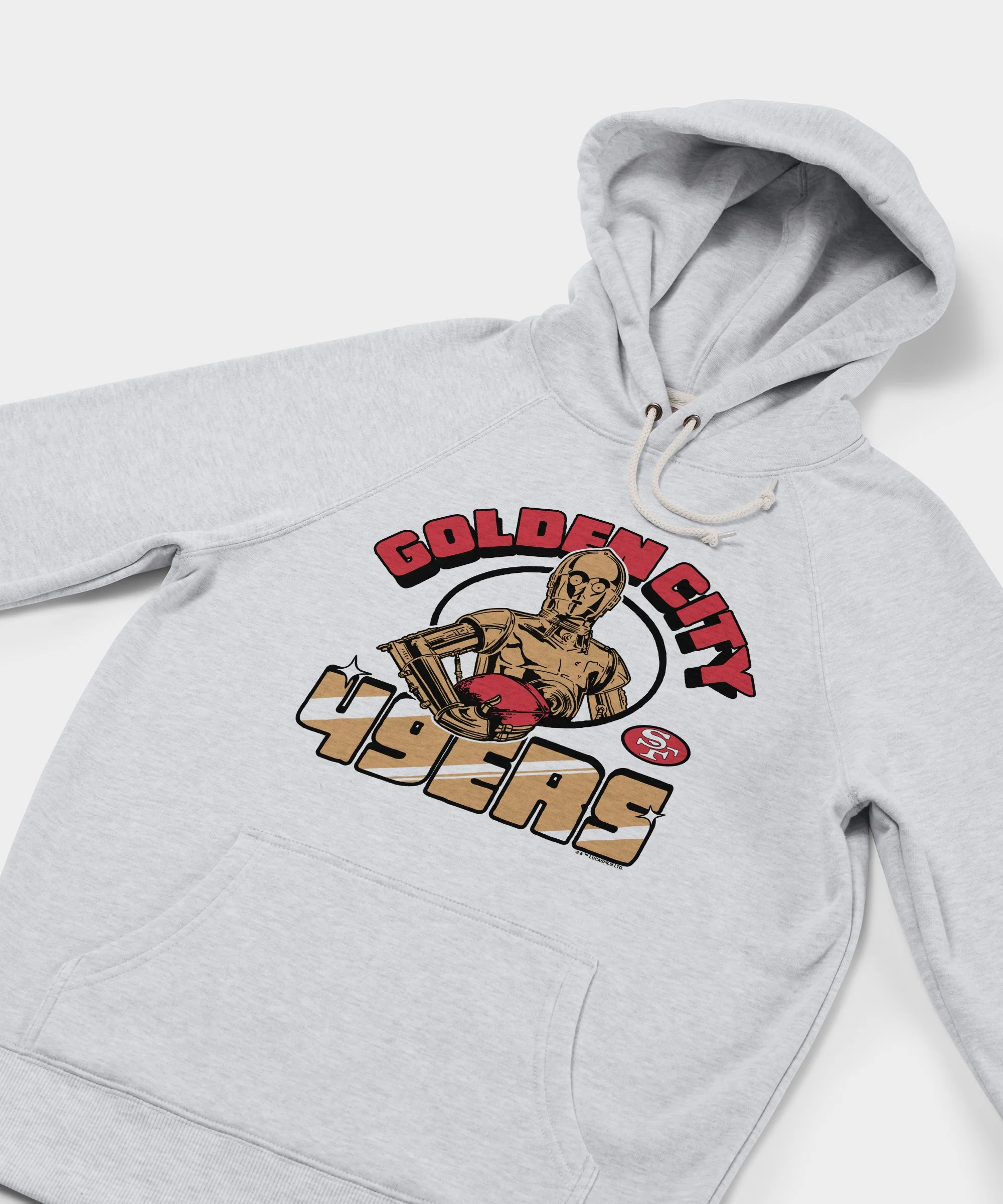 Star Wars x San Francisco 49ers Light Side Hoodie - Image 2