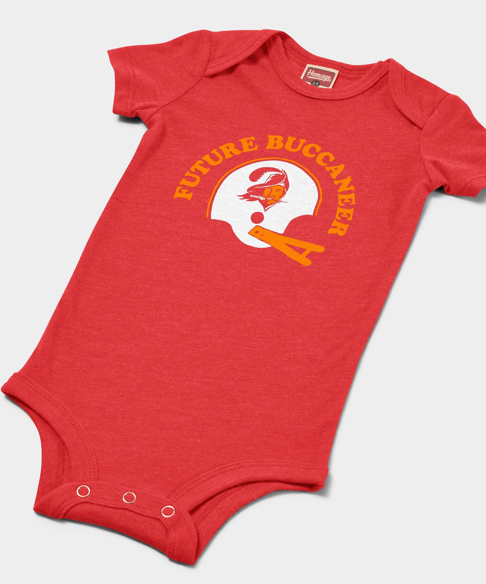 Tampa Bay Buccaneers Future Buccaneer Baby One Piece - Image 2