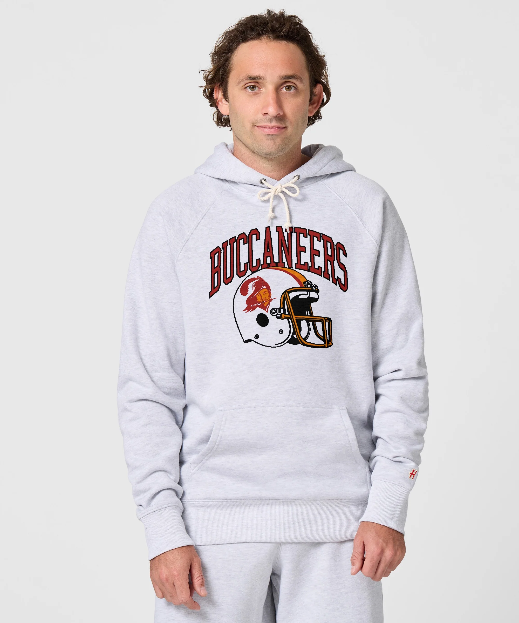 Tampa Bay Buccaneers Helmet Retro Hoodie - Image 3