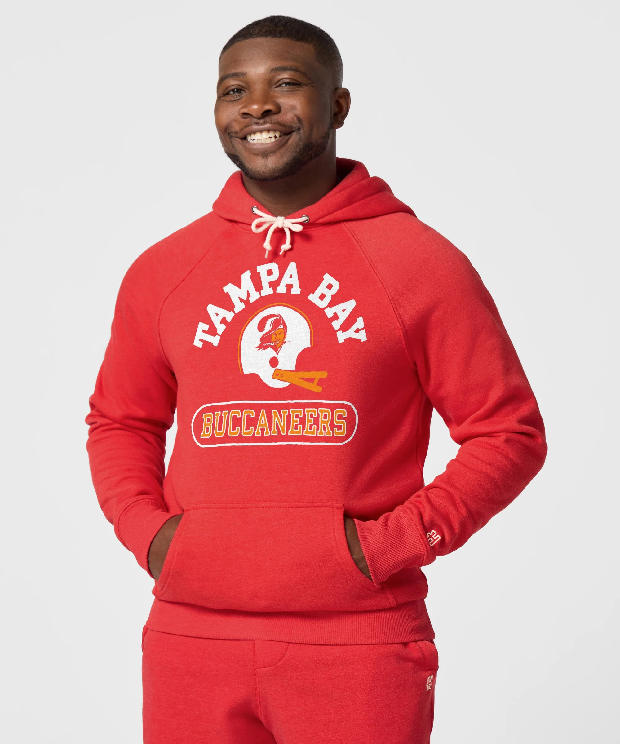 Tampa Bay Buccaneers Throwback Helmet Hoodie - Image 3
