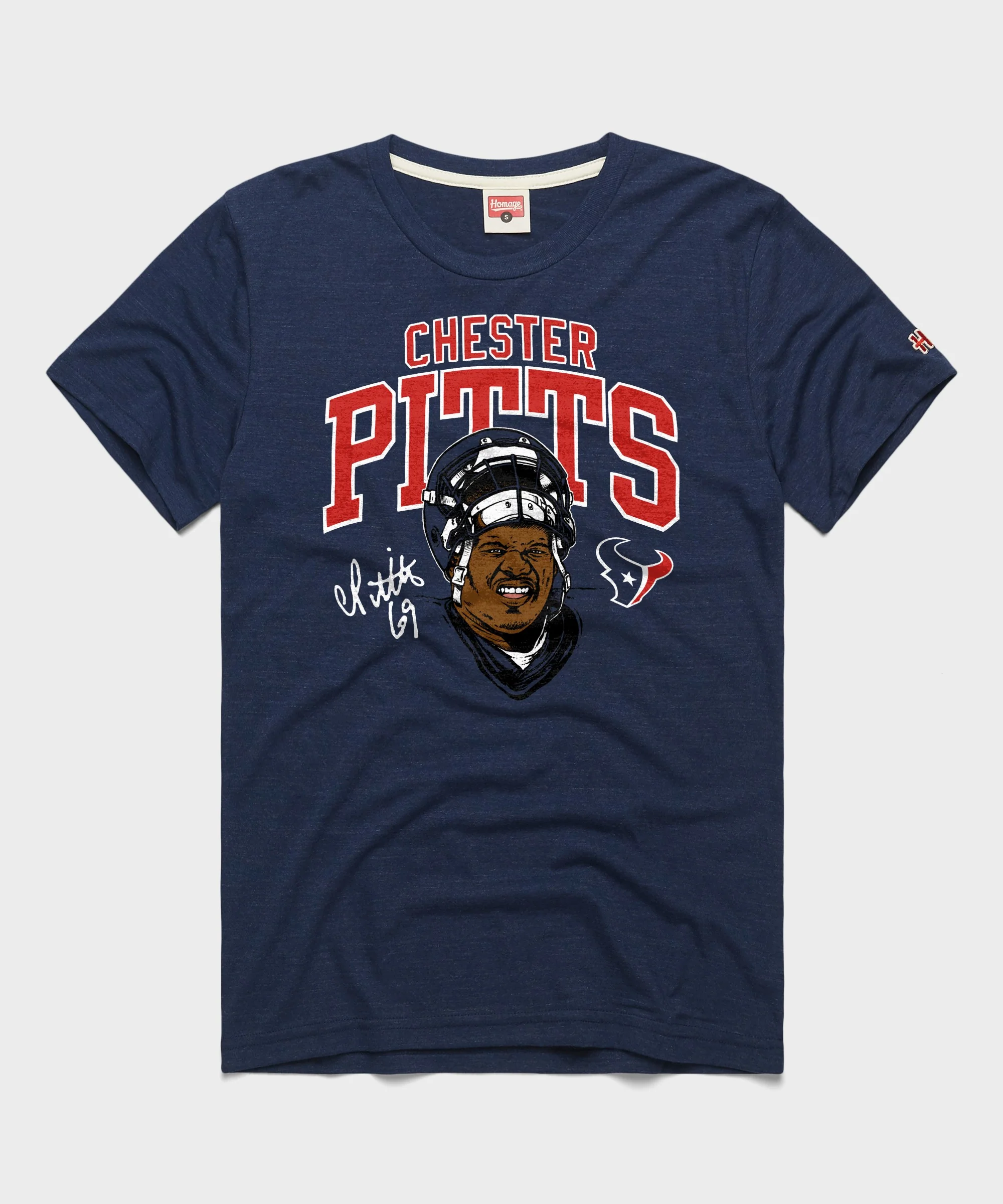 Texans Chester Pitts Signature