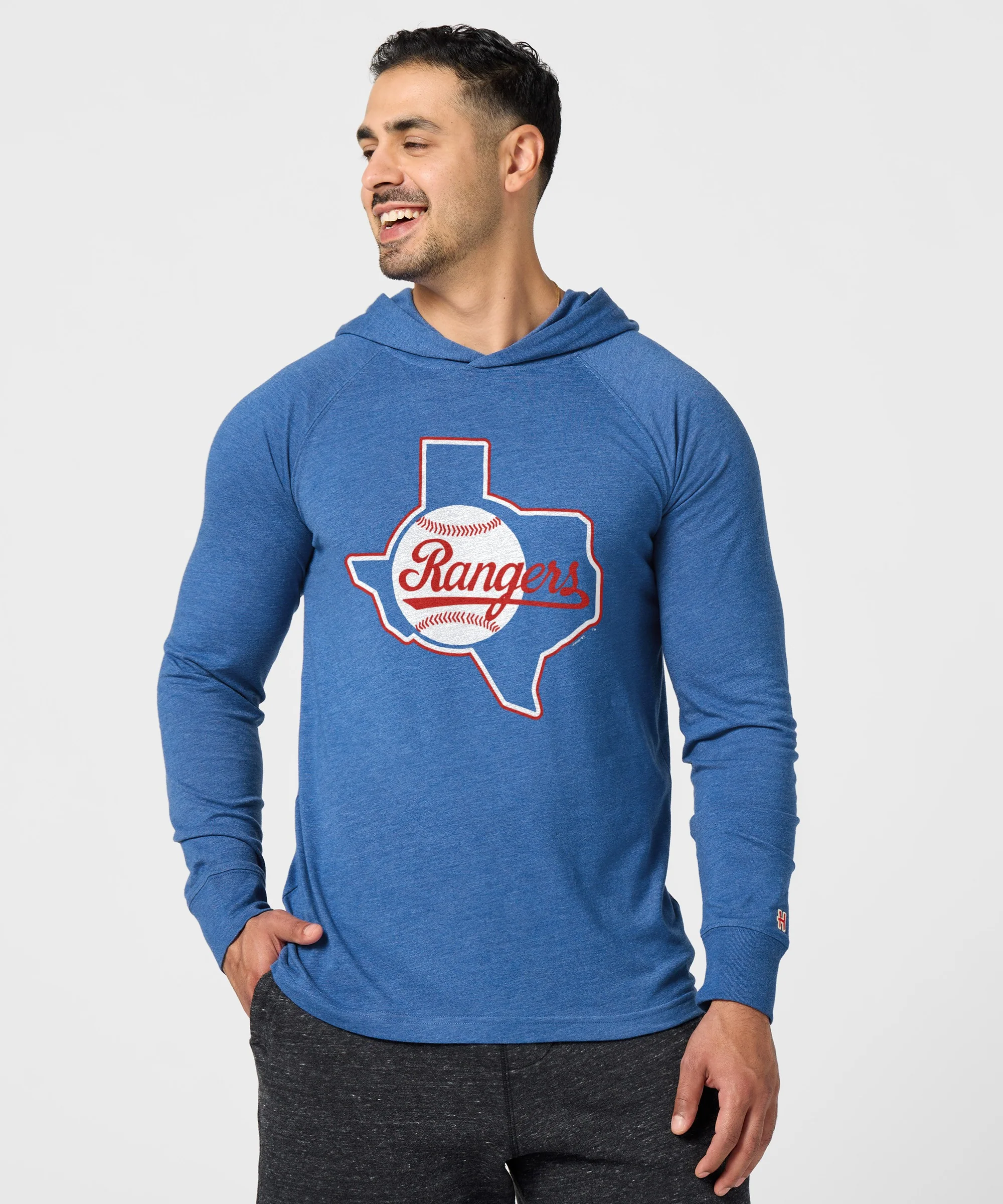 Texas Rangers '84 Lightweight Hoodie - Image 3