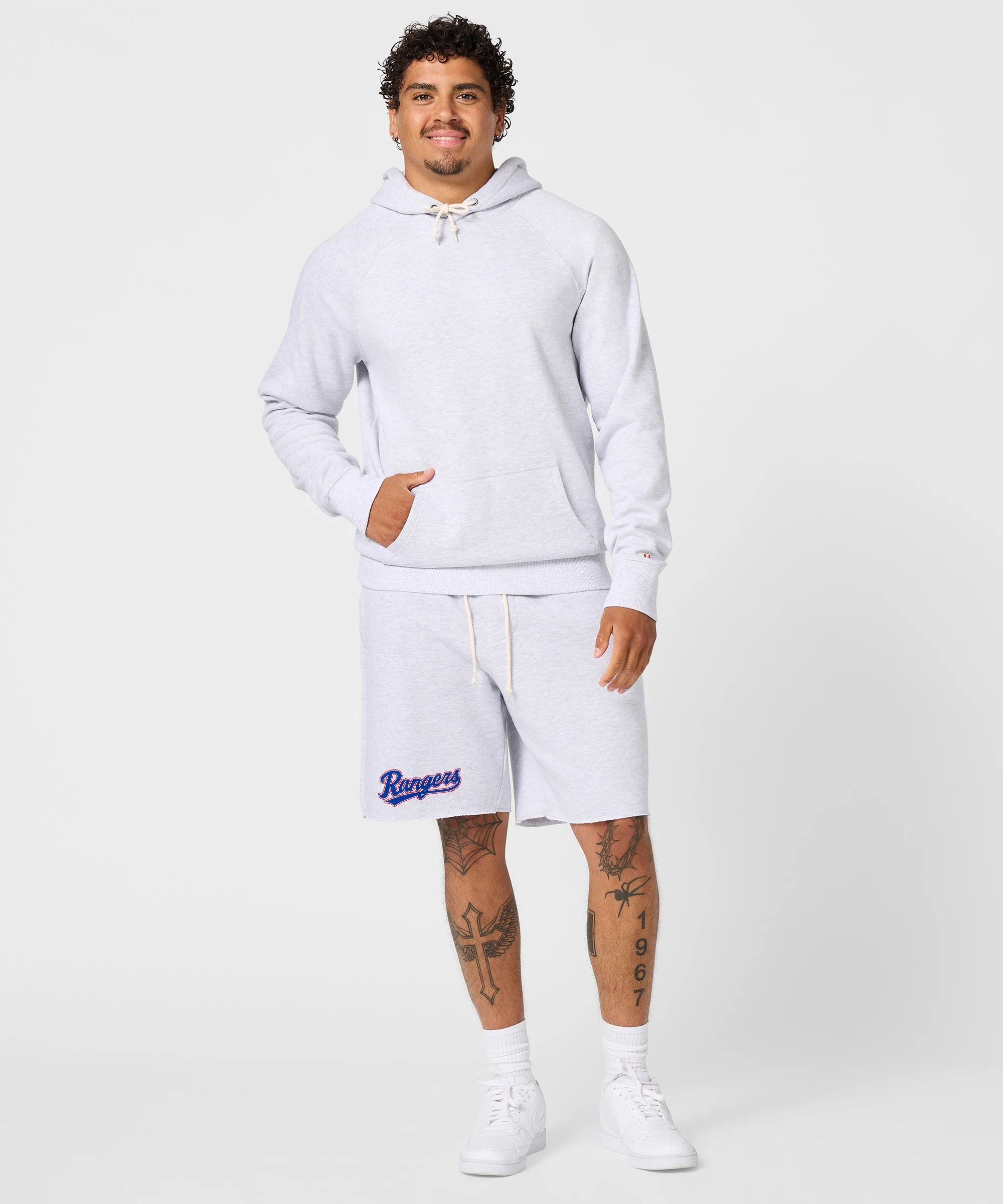 Texas Rangers Jersey Logo '20 Sweat Shorts - Image 5