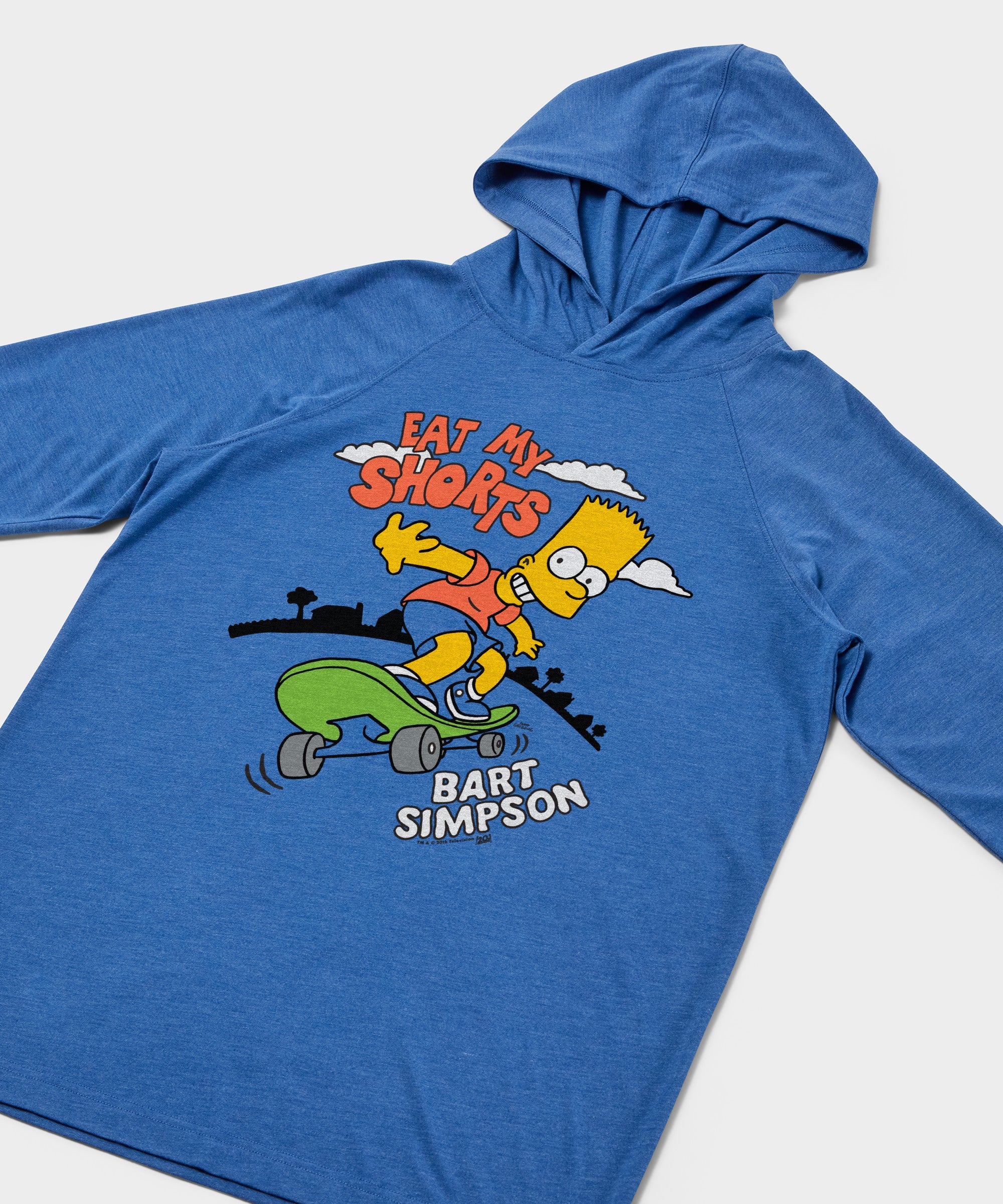 The Simpsons Bart Simpson Eat My Shorts Lightweight Hoodie - Image 2