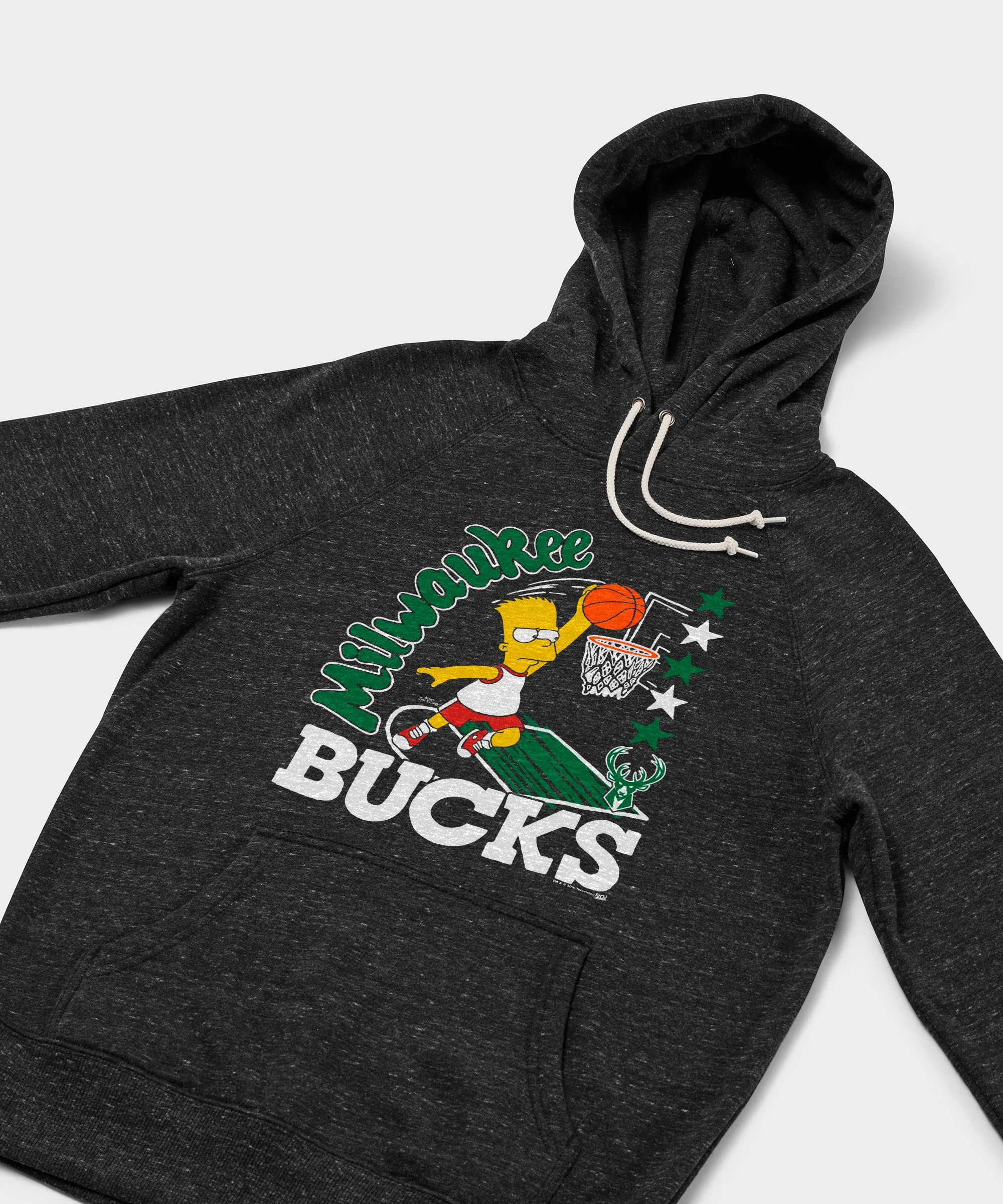 The Simpsons Bart x Milwaukee Bucks Hoodie - Image 2