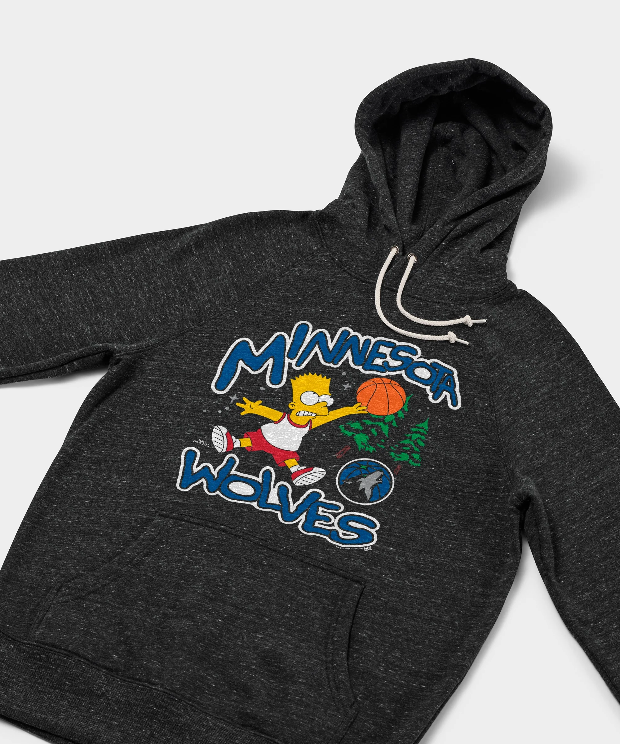 The Simpsons Bart x Minnesota Timberwolves Hoodie - Image 2