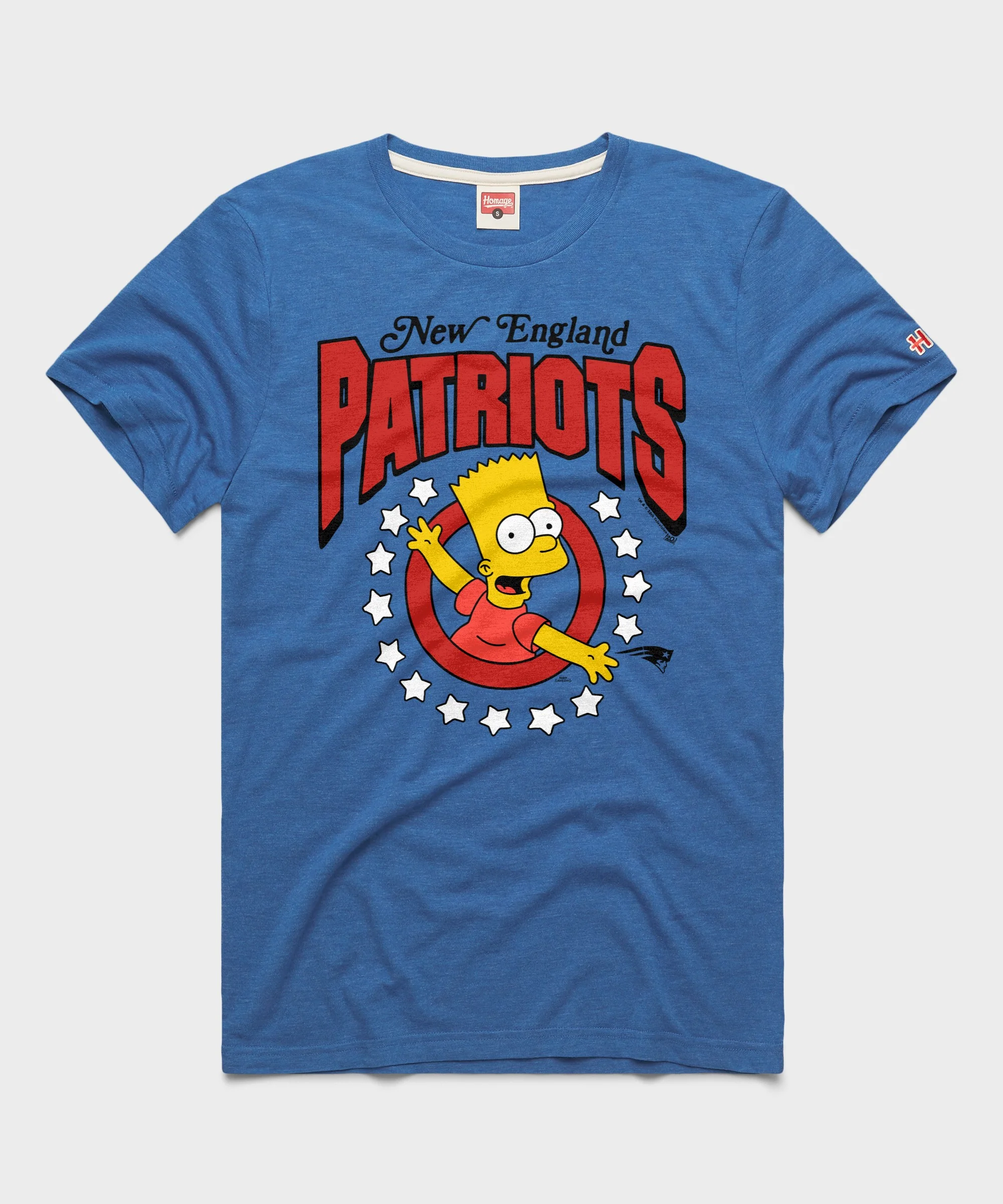 The Simpsons Bart x New England Patriots