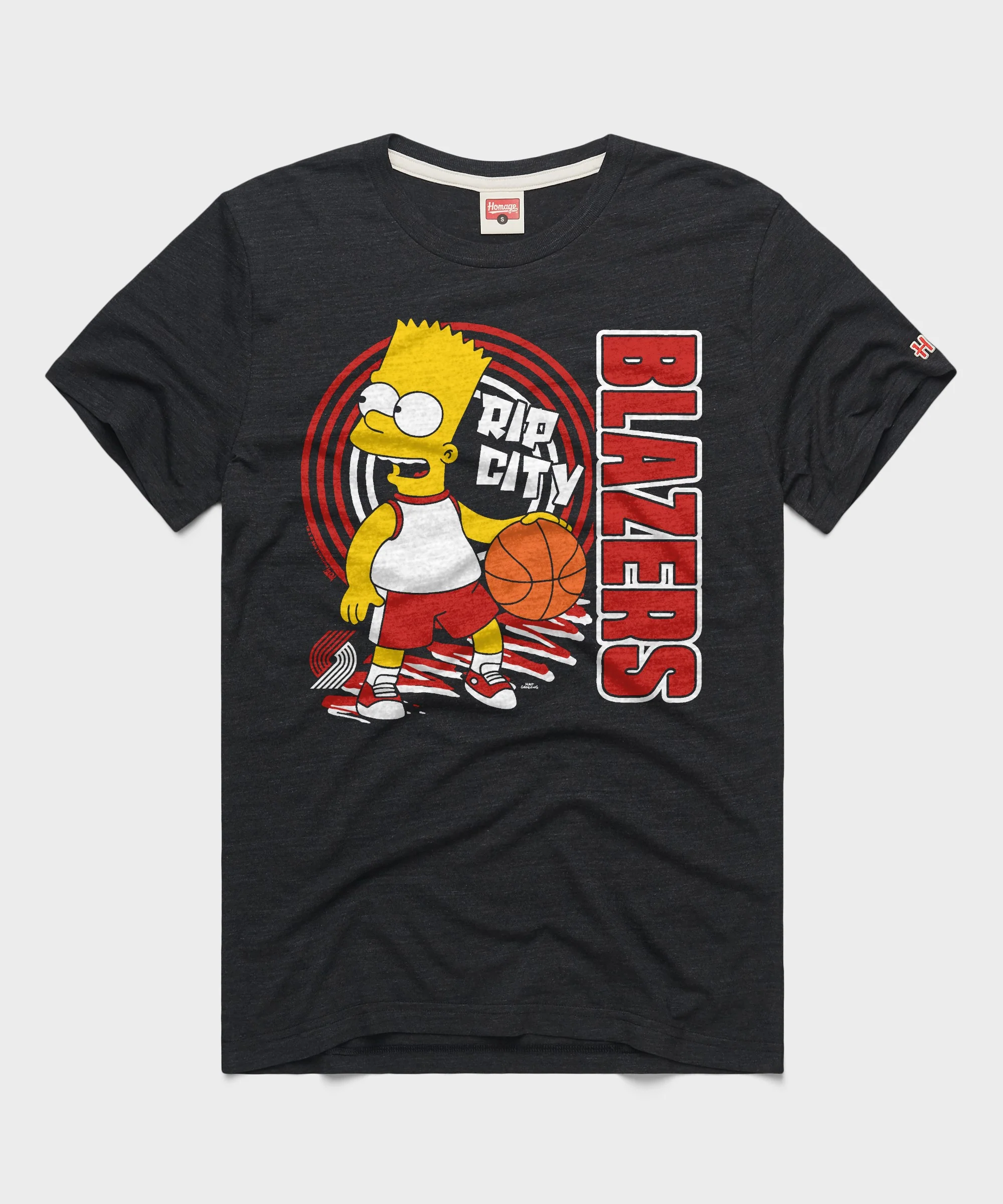 The Simpsons Bart x Portland Trail Blazers