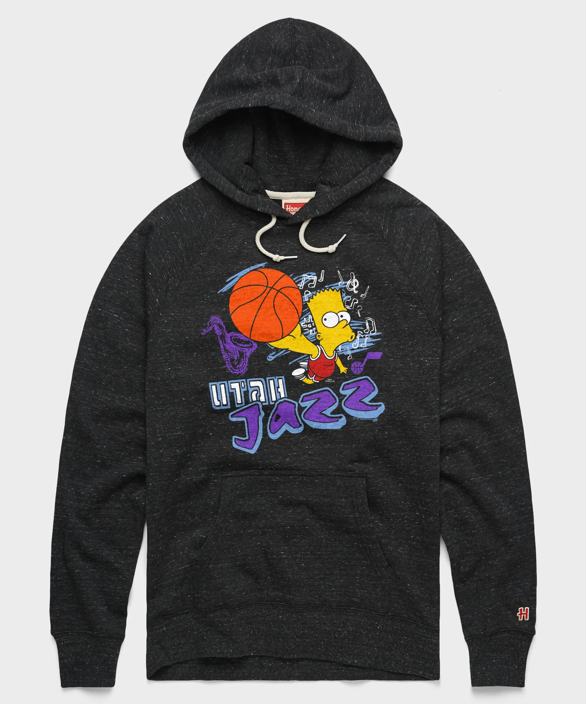 The Simpsons Bart x Utah Jazz Hoodie