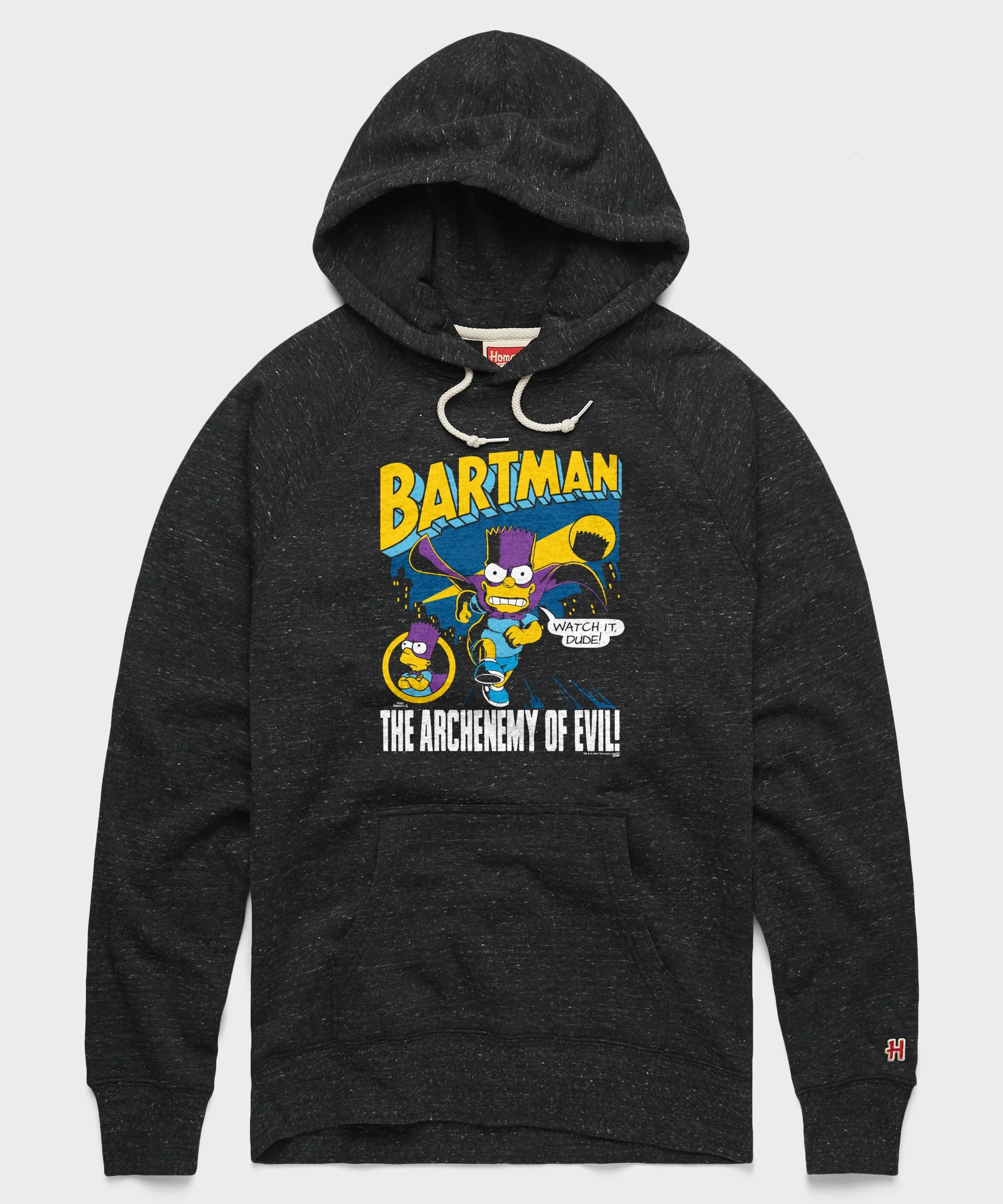 The Simpsons Bartman The Archenemy of Evil Hoodie