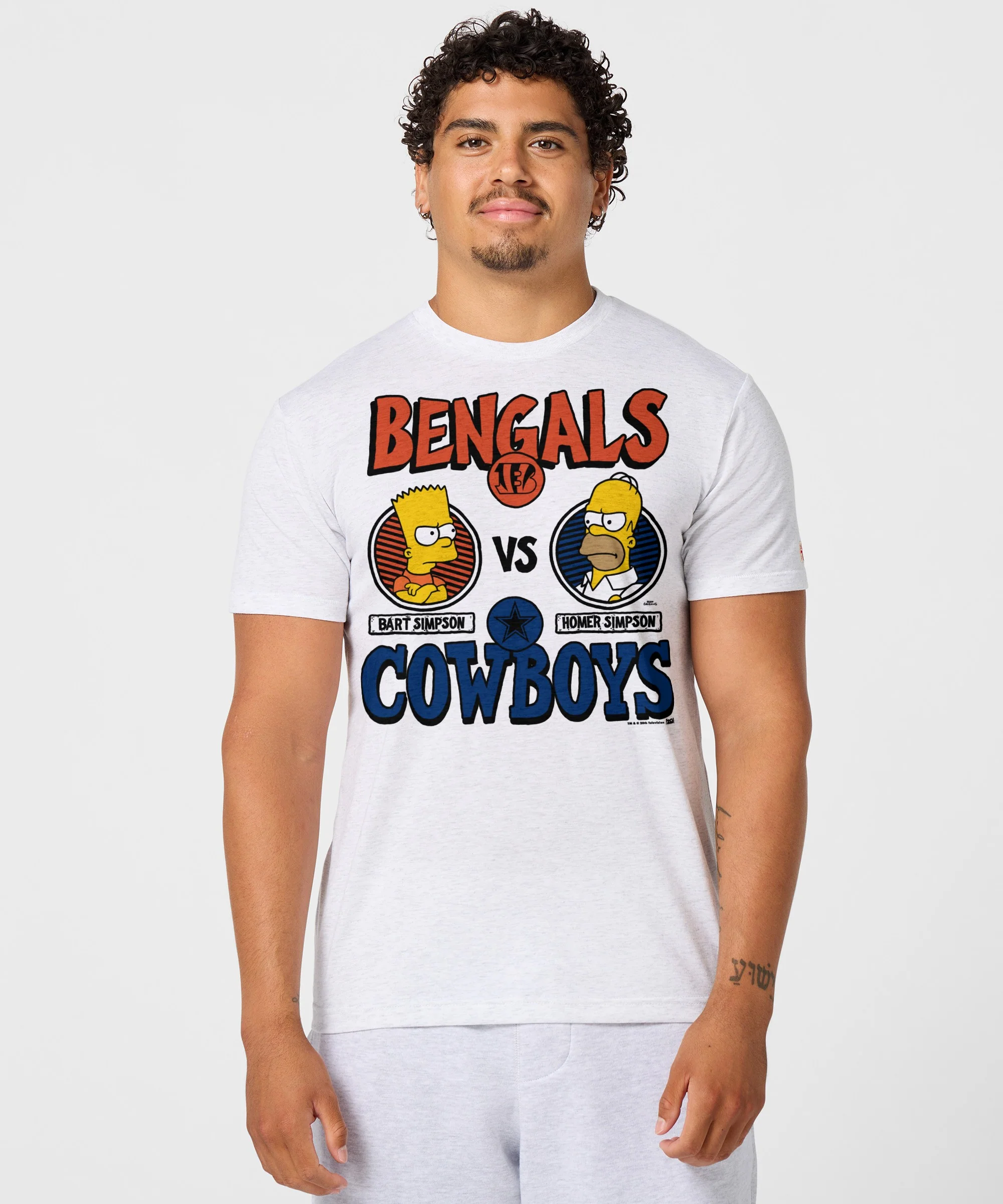 The Simpsons x Bengals Vs Cowboys - Image 3