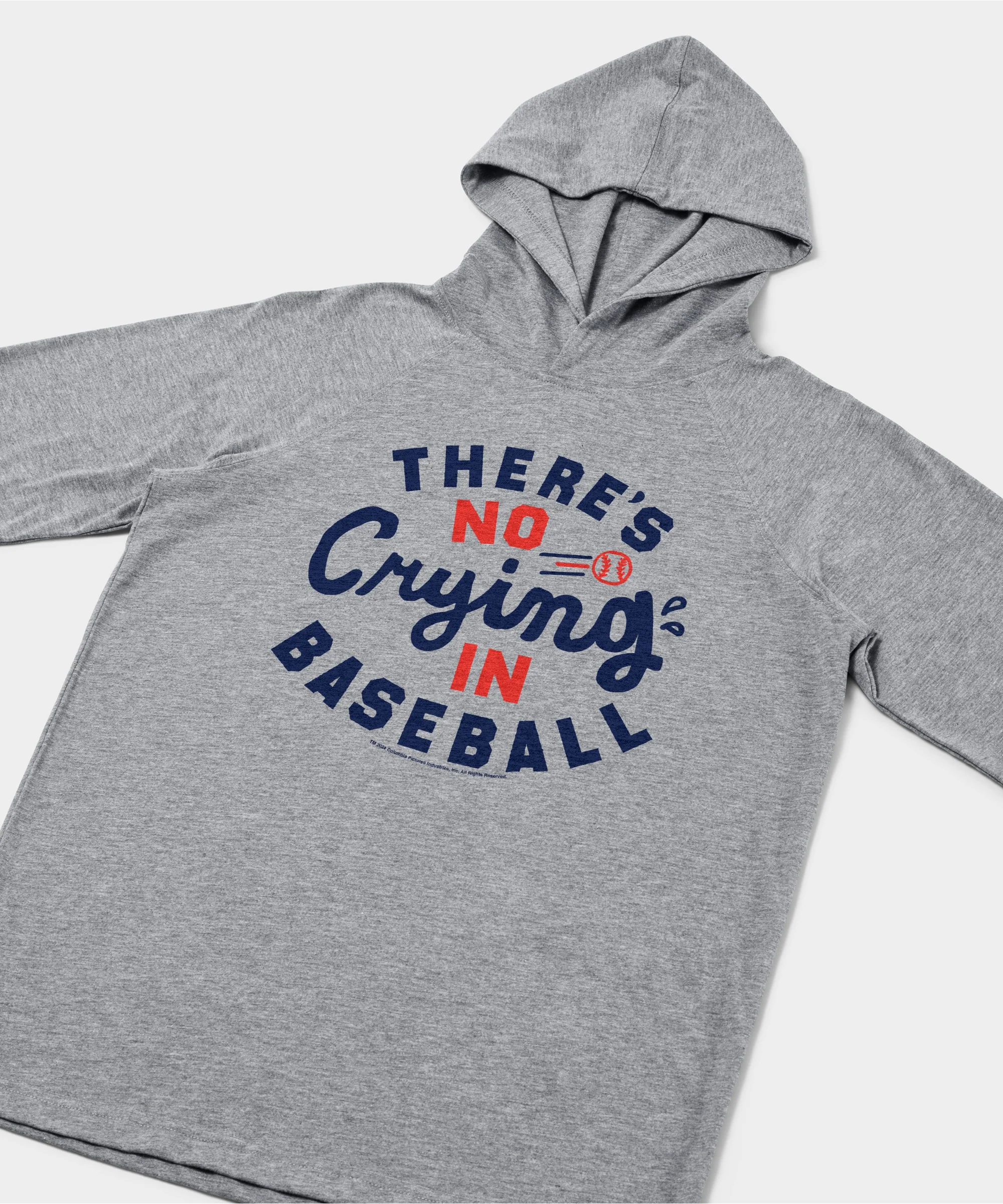 There's No CryIng In Baseball Lightweight Hoodie - Image 4