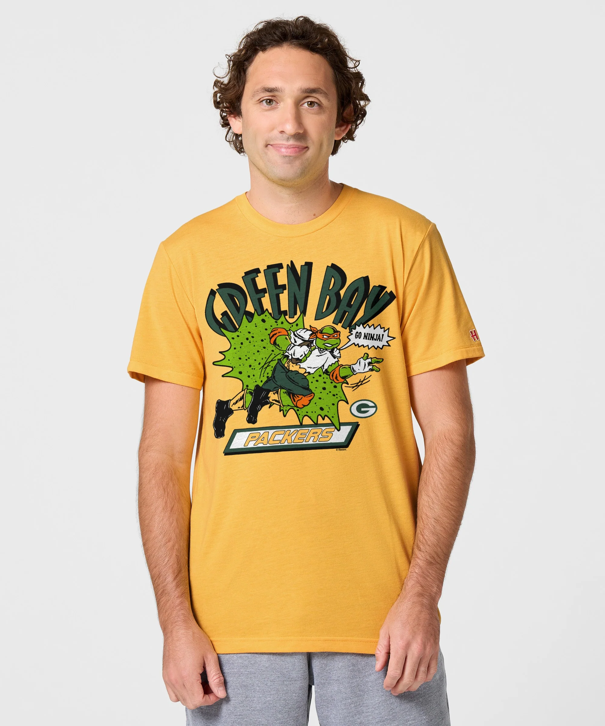 TMNT Michelangelo x Green Bay Packers - Image 3