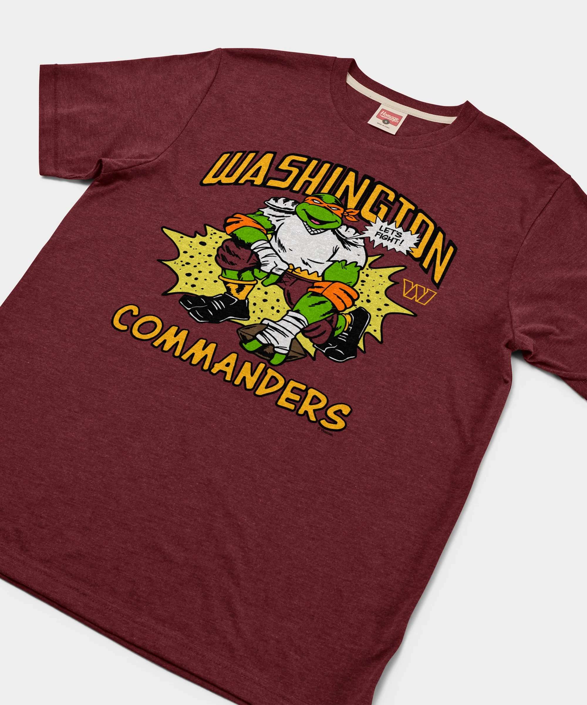 TMNT Michelangelo x Washington Commanders - Image 2