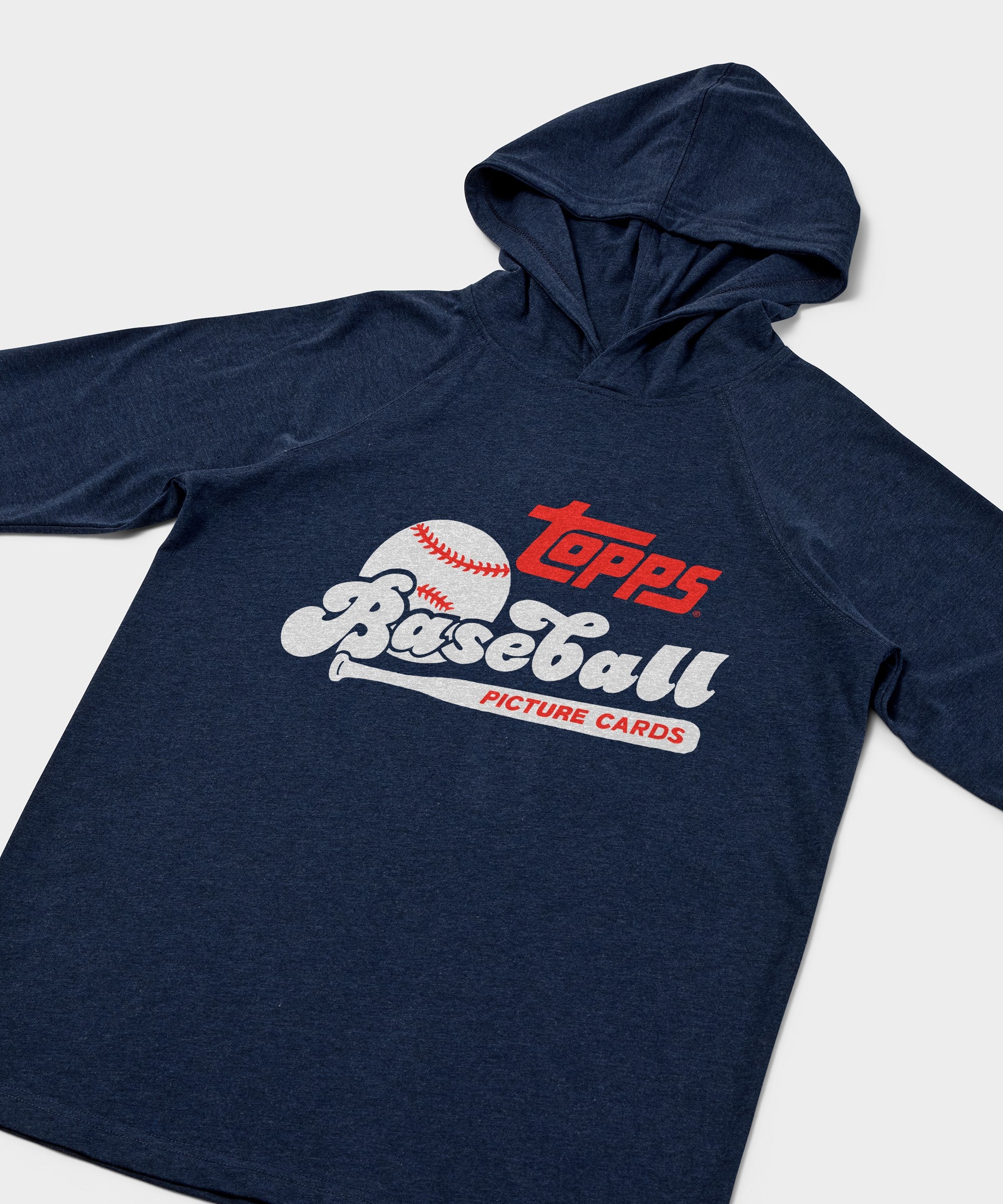 Topps Baseball Picture Cards Retro Lightweight Hoodie - Image 2