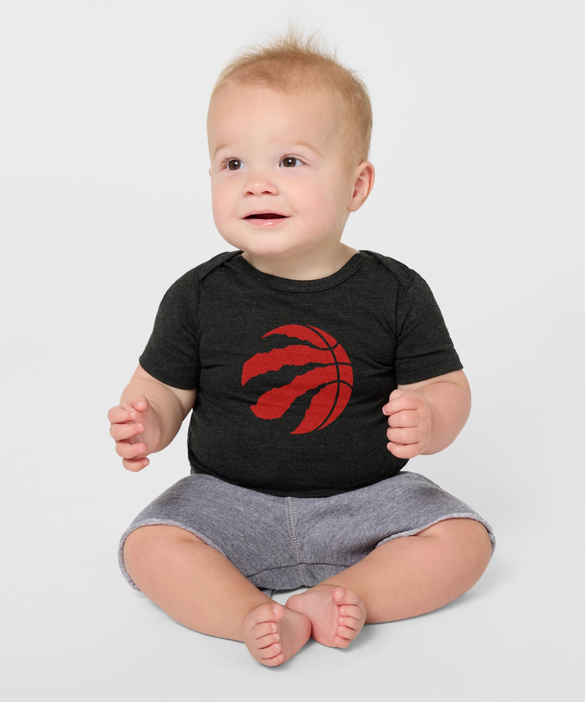 Toronto Raptors Logo Baby One Piece - Image 3