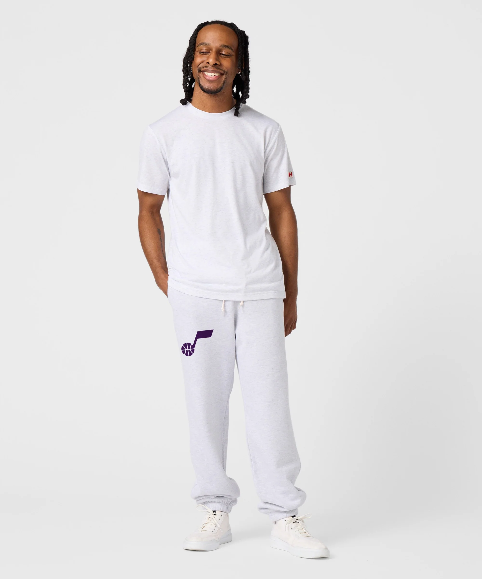 Utah Jazz Logo Sweatpants - Image 5