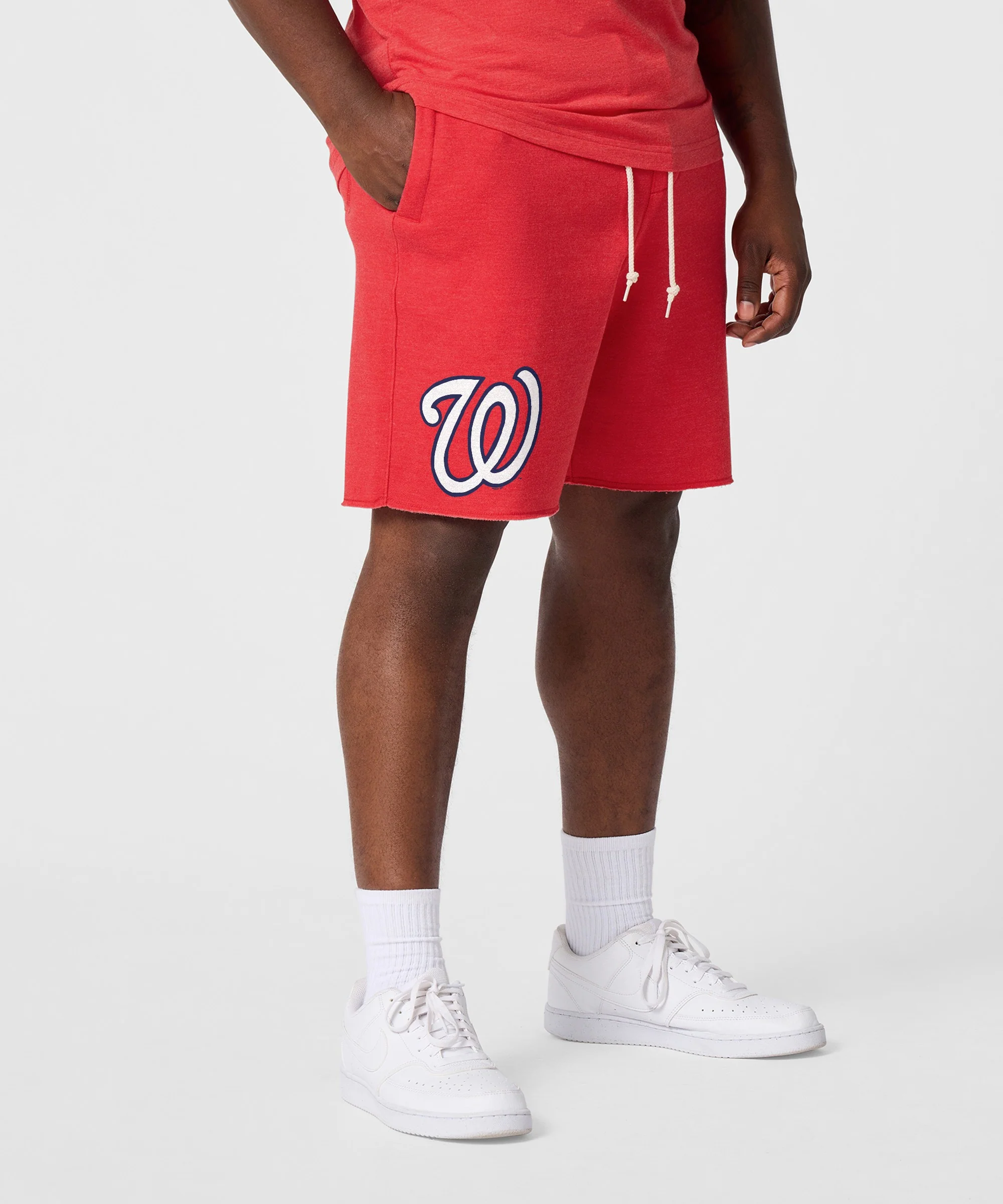 Washington Nationals Cap Logo '24 Sweat Shorts - Image 3