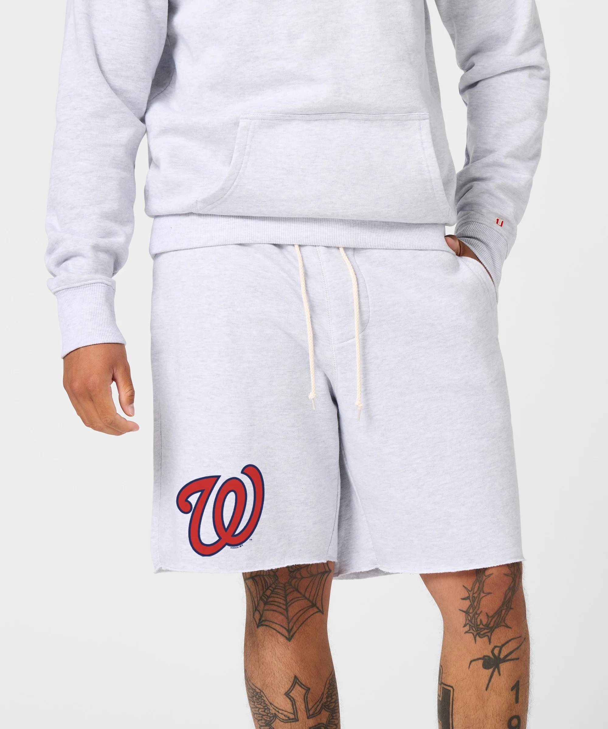 Washington Nationals Jersey Logo '11 Sweat Shorts - Image 3