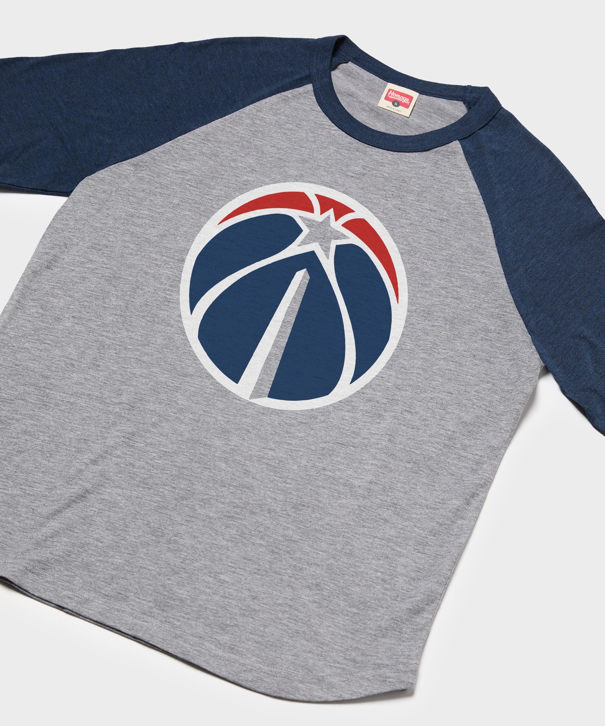 Washington Wizards Logo Raglan - Image 2