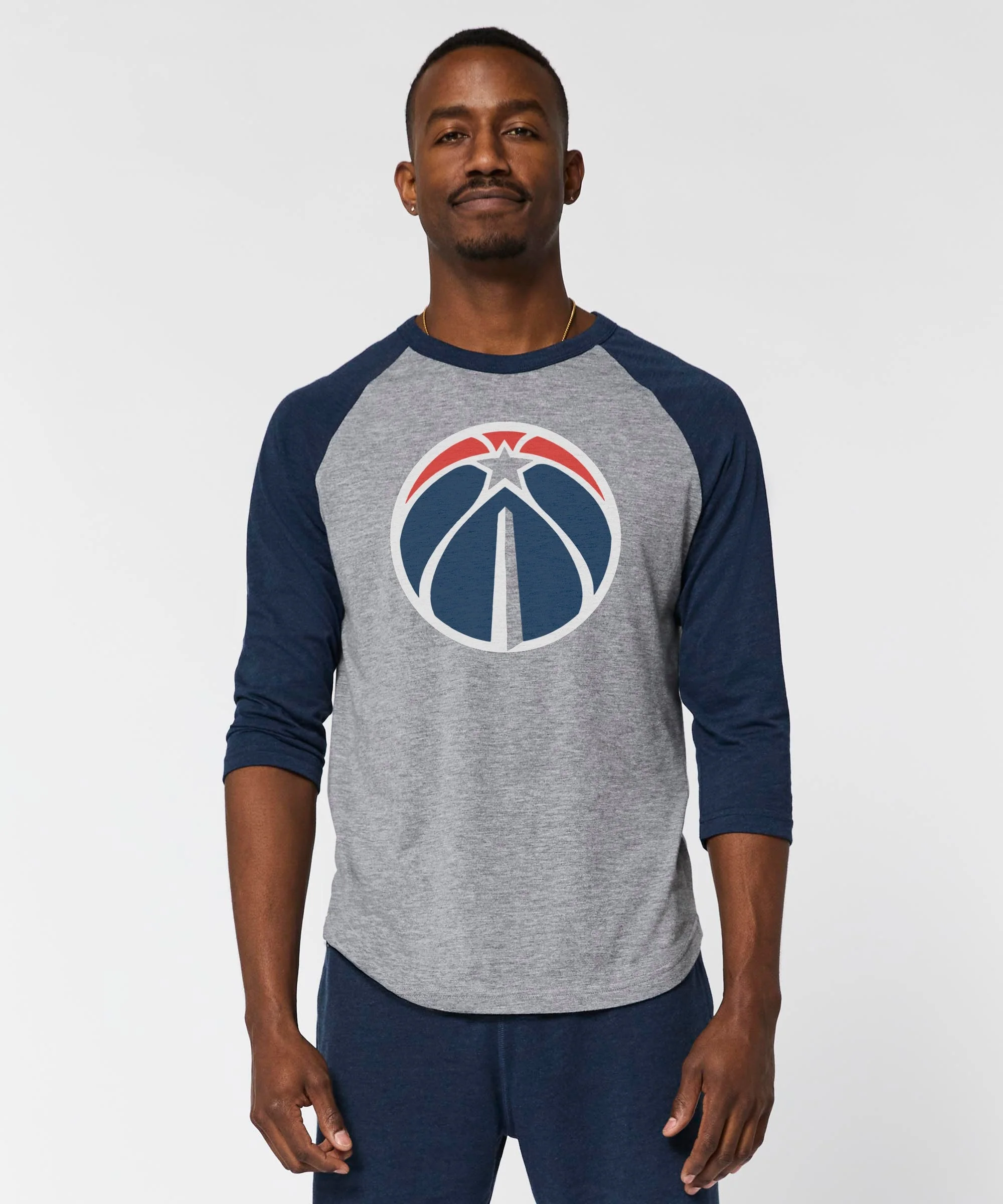Washington Wizards Logo Raglan - Image 3