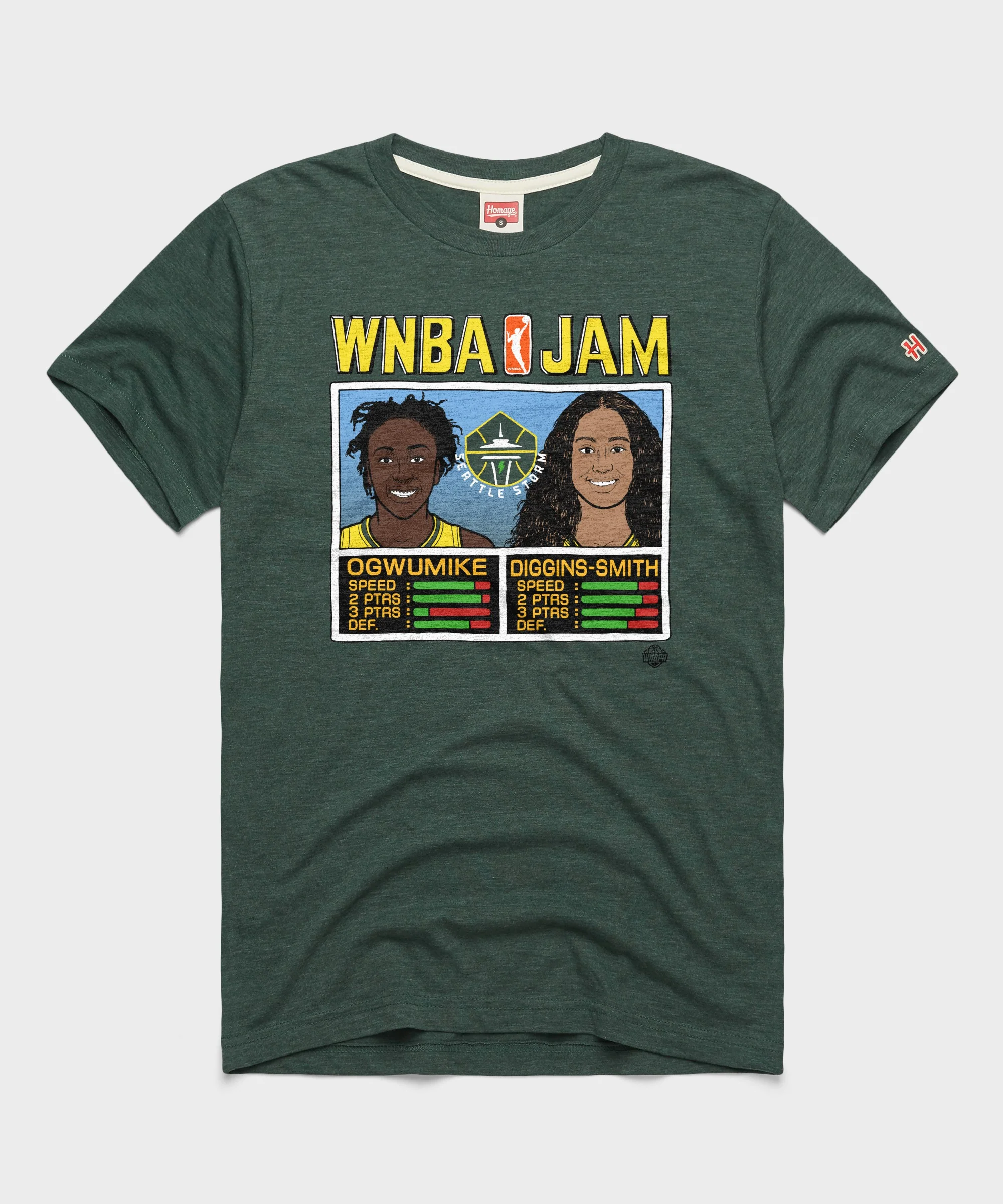 WNBA Jam Storm Ogwumike And Diggins-Smith