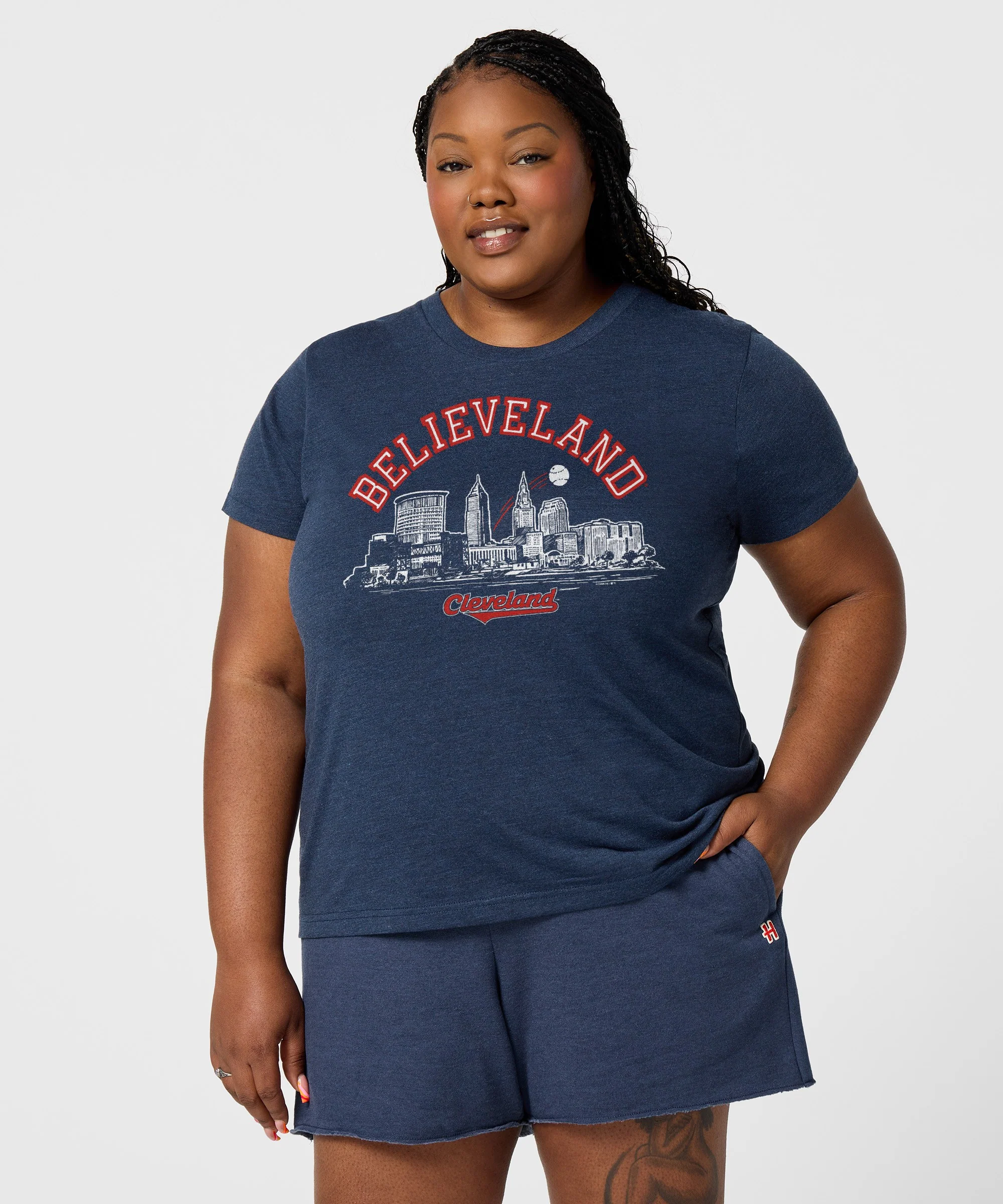 Women's Believeland Cleveland Baseball - Image 3