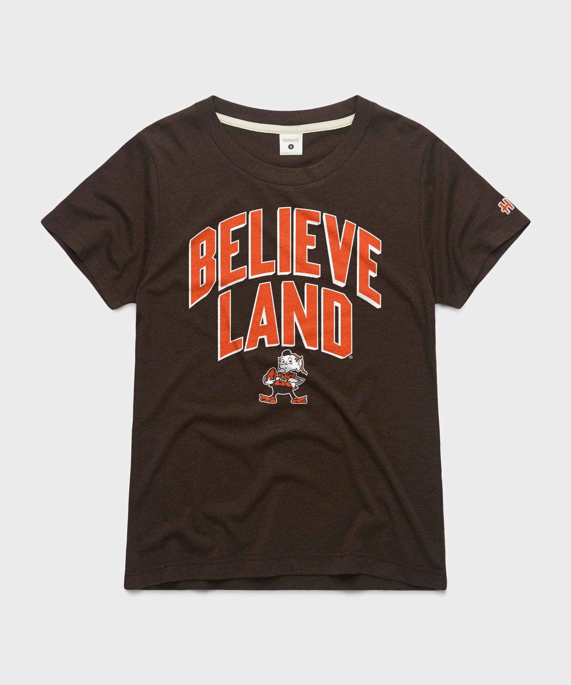 Women's Believeland Cleveland Browns Brownie