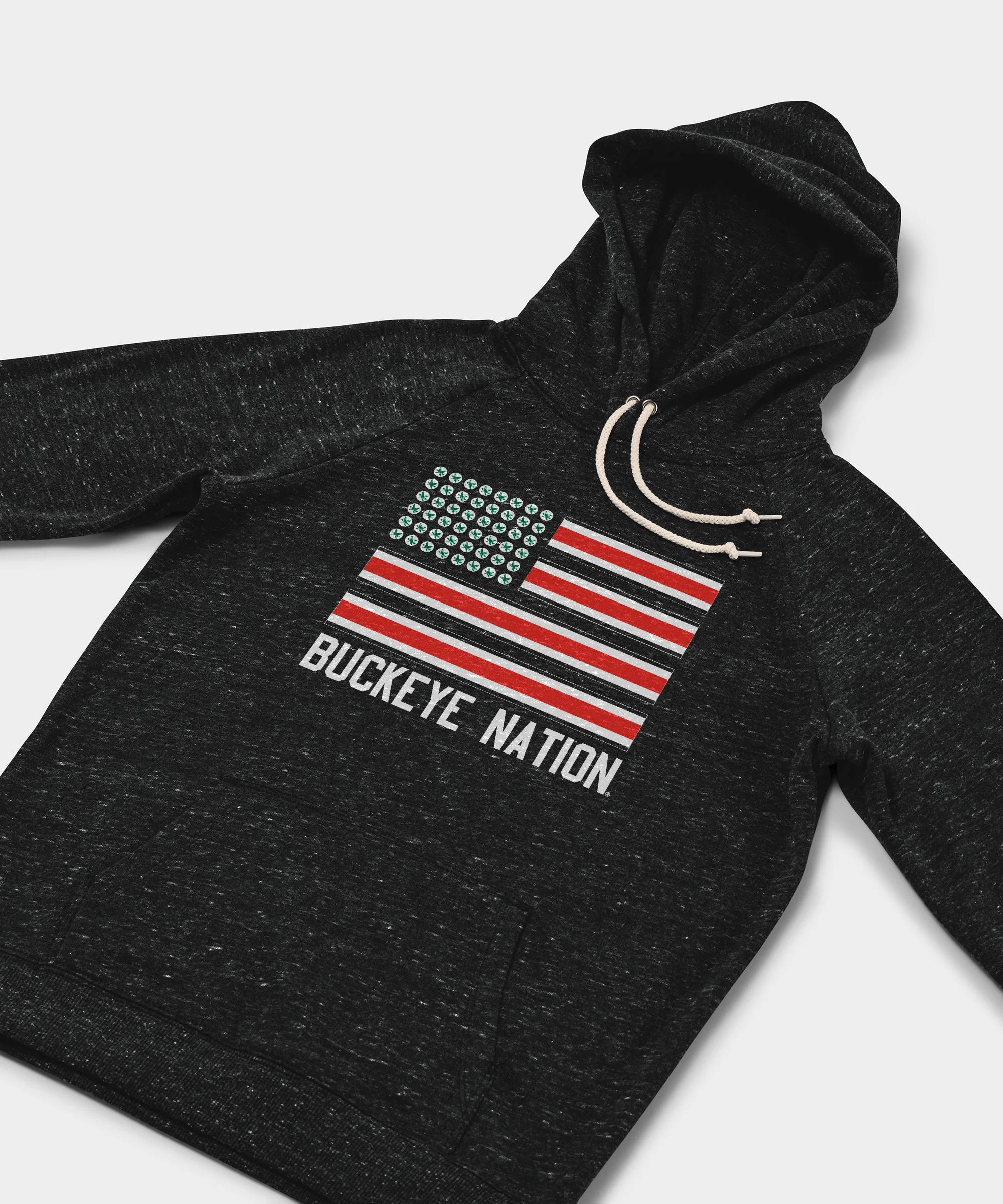 Women's Buckeye Nation Flag Hoodie - Image 2