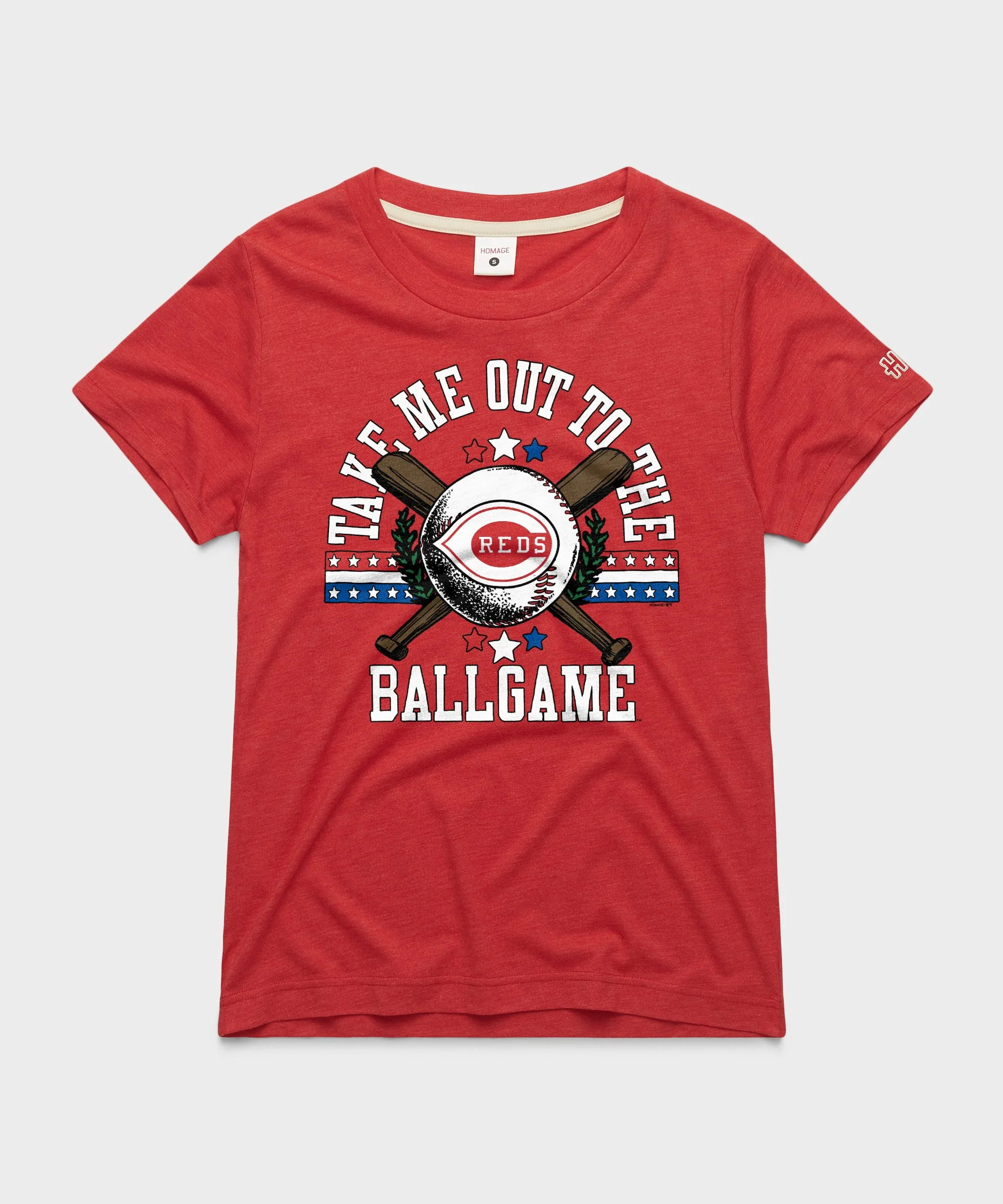 Women's Cincinnati Reds Take Me Out To The Ballgame