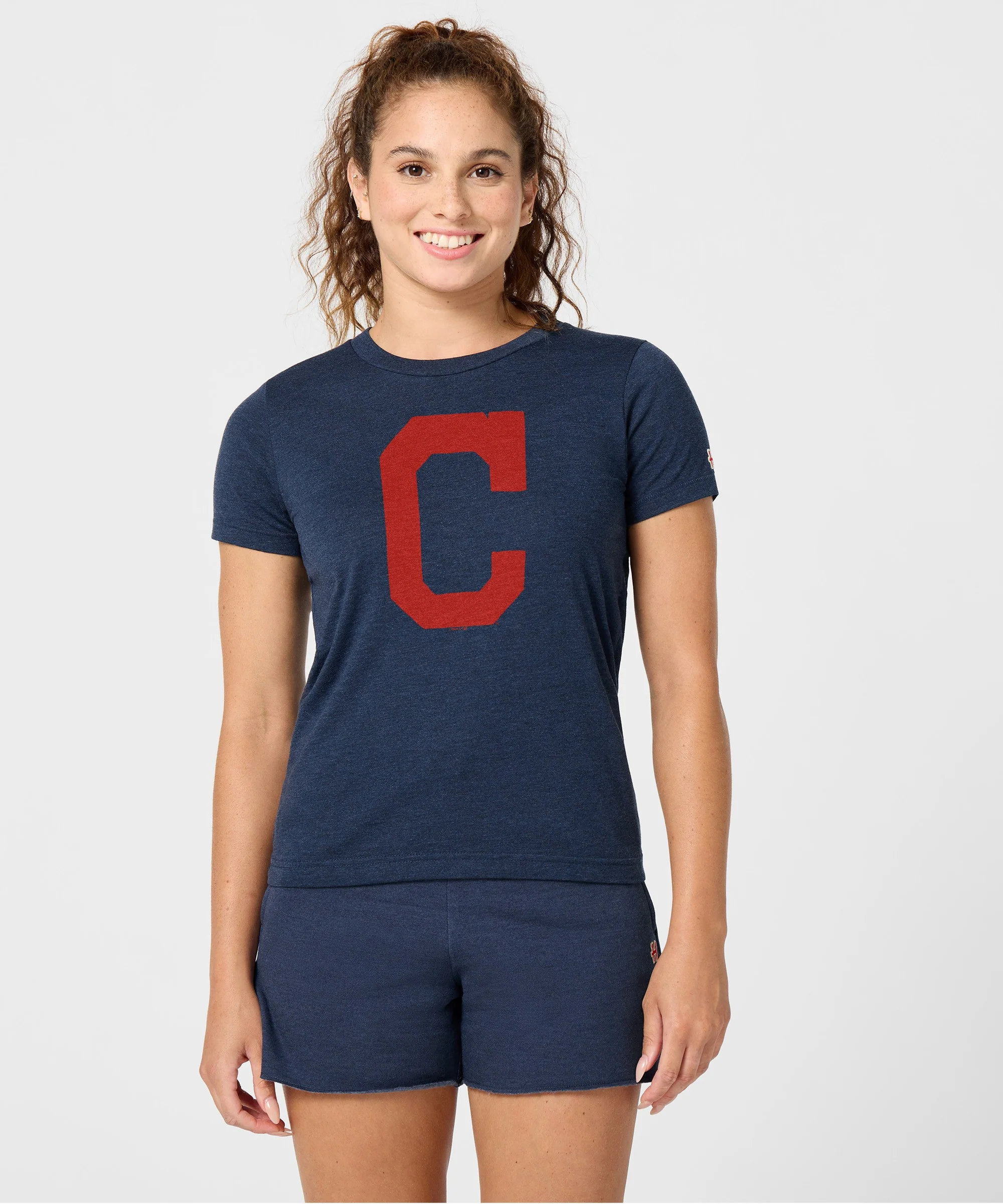 Women's Cleveland Indians Cap Logo '08 - Image 3