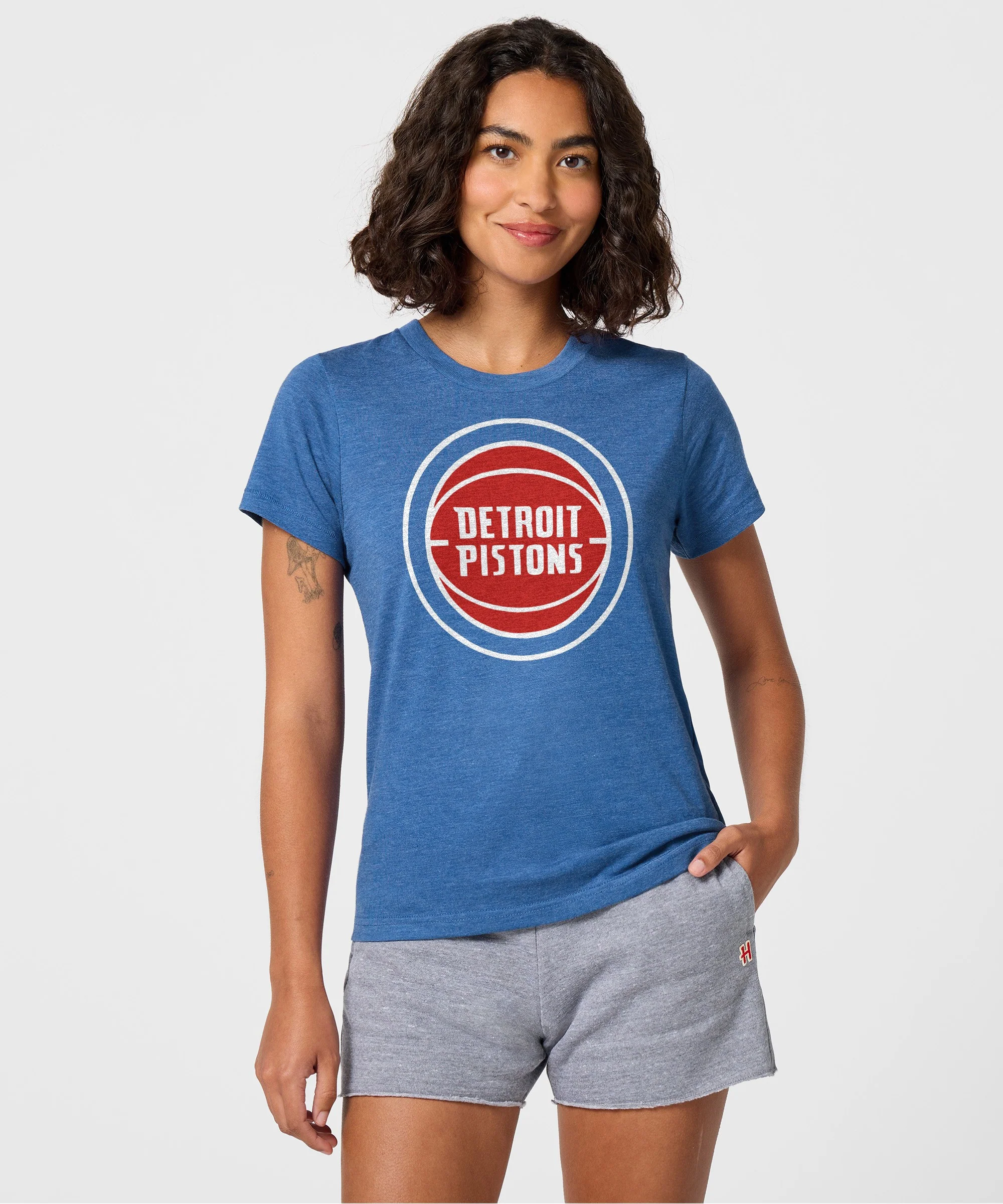 Women's Detroit Pistons Logo - Image 3