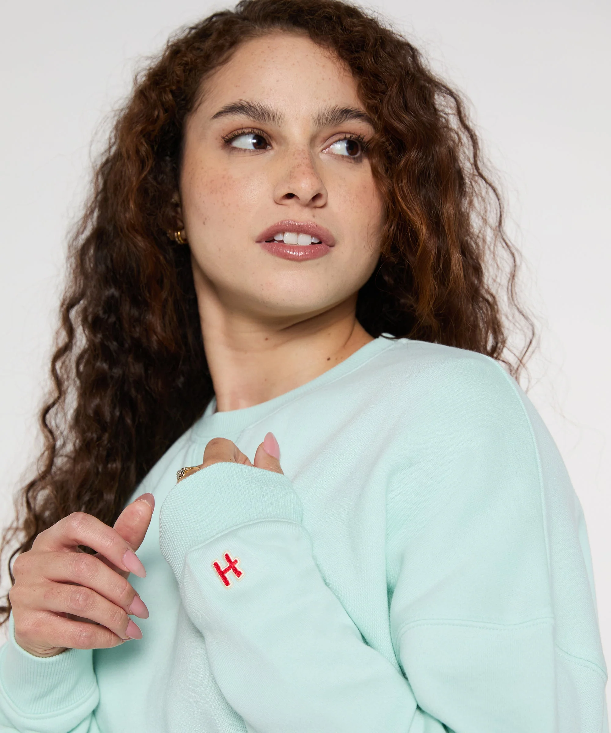Women's Go-To Drop Shoulder Crewneck - Image 3