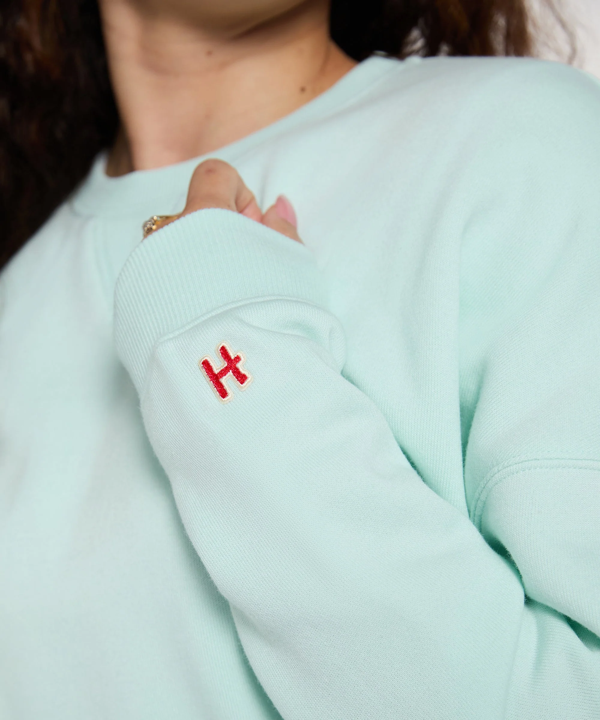 Women's Go-To Drop Shoulder Crewneck - Image 4