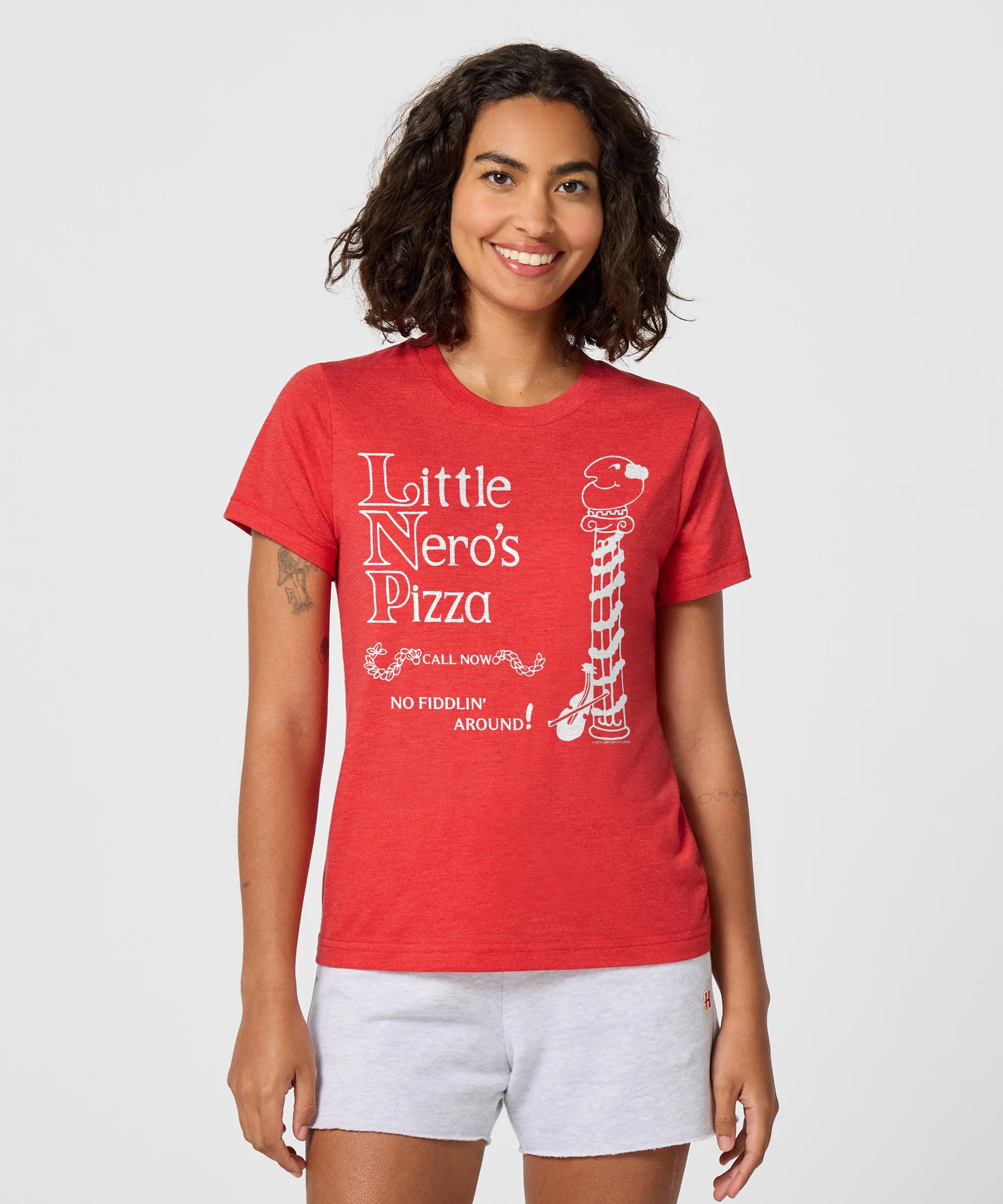 Women's Home Alone Little Nero's Pizza - Image 3