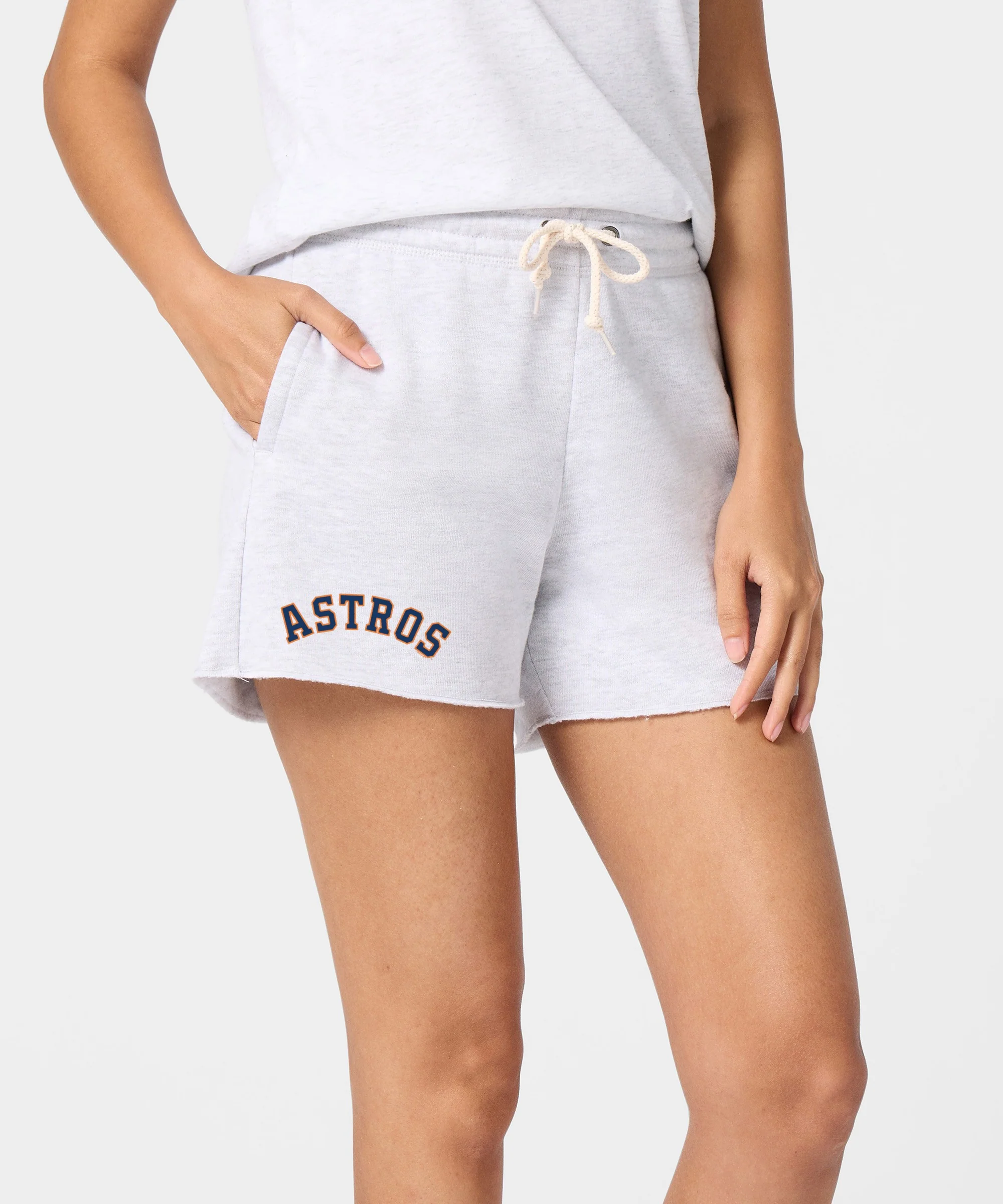 Women's Houston Astros Jersey Logo '13 Sweat Shorts - Image 3