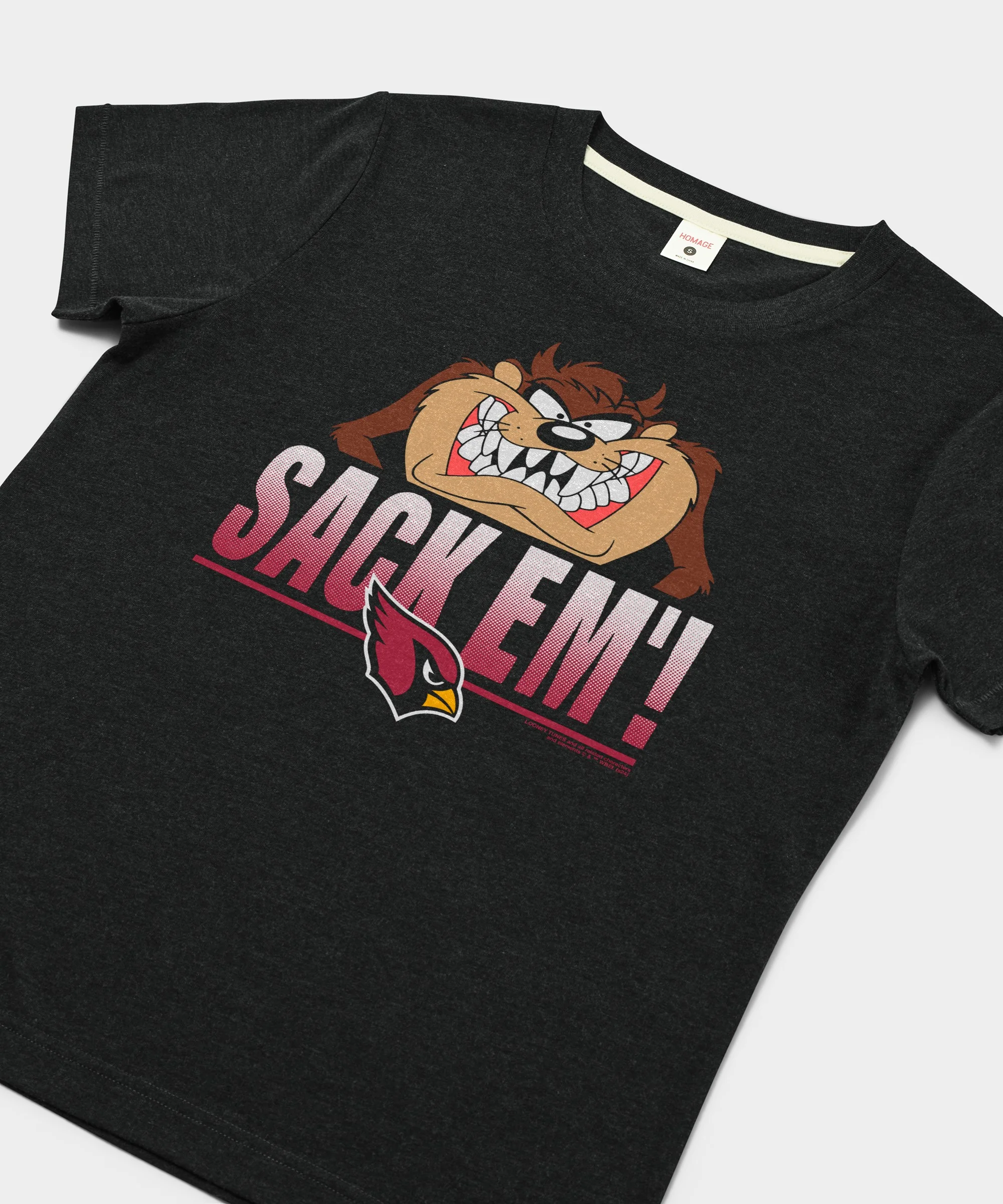 Women's Looney Tunes Taz Sack Em' x Arizona Cardinals - Image 2
