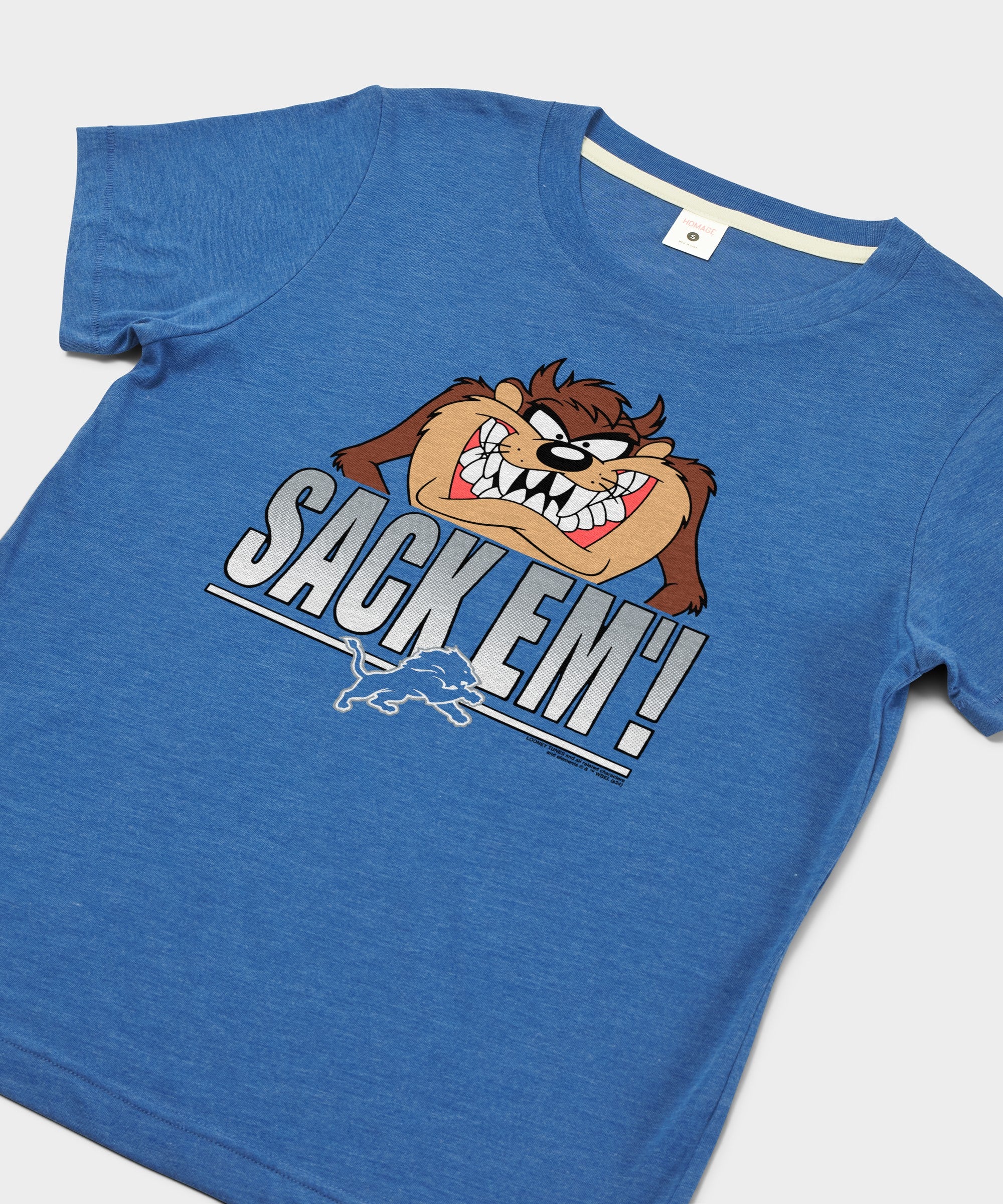 Women's Looney Tunes Taz Sack Em' x Detroit Lions - Image 2