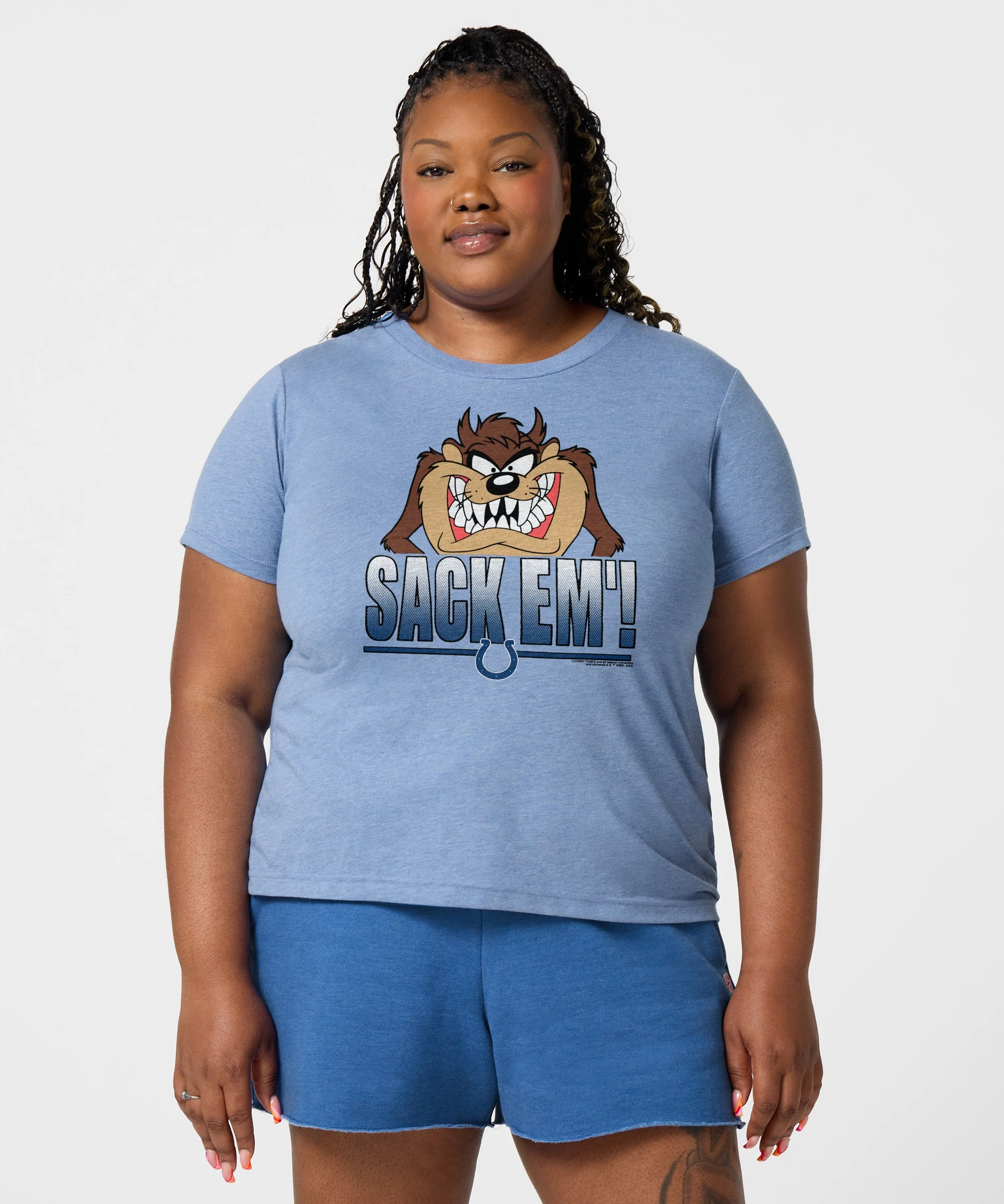 Women's Looney Tunes Taz Sack Em' x Indianapolis Colts - Image 3