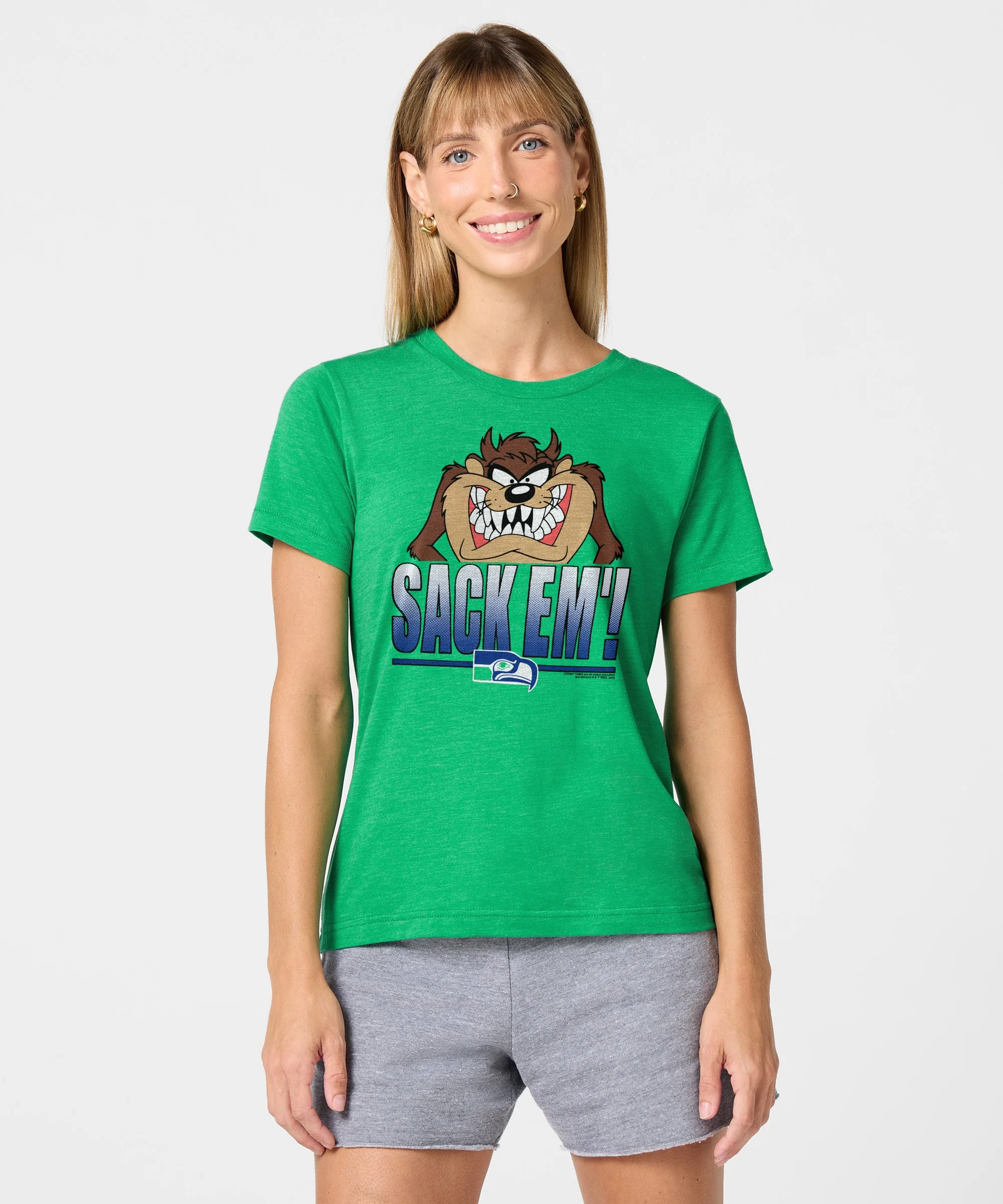 Women's Looney Tunes Taz Sack Em' x Seattle Seahawks - Image 3