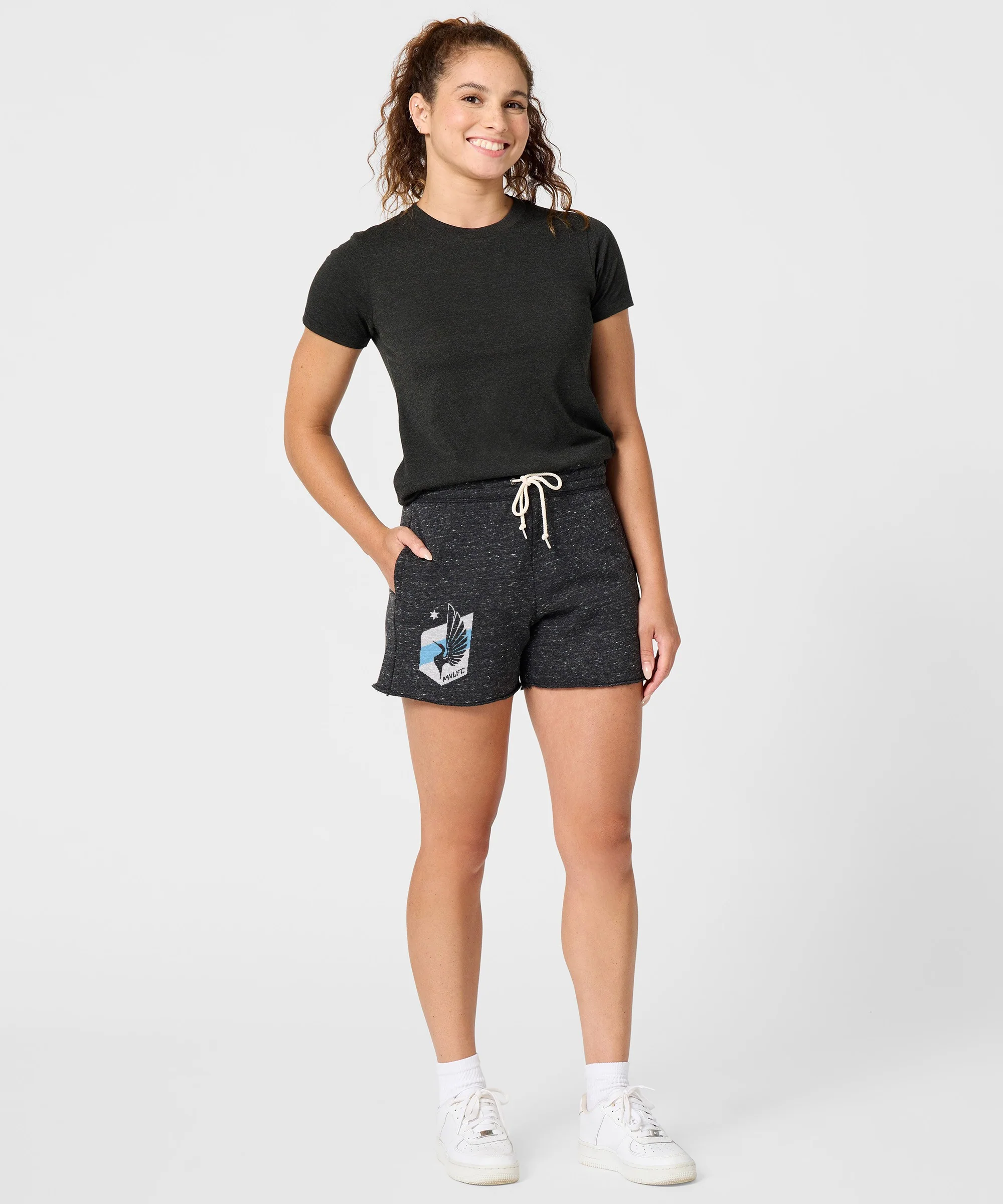 Women's Minnesota United '17 Sweat Shorts - Image 5