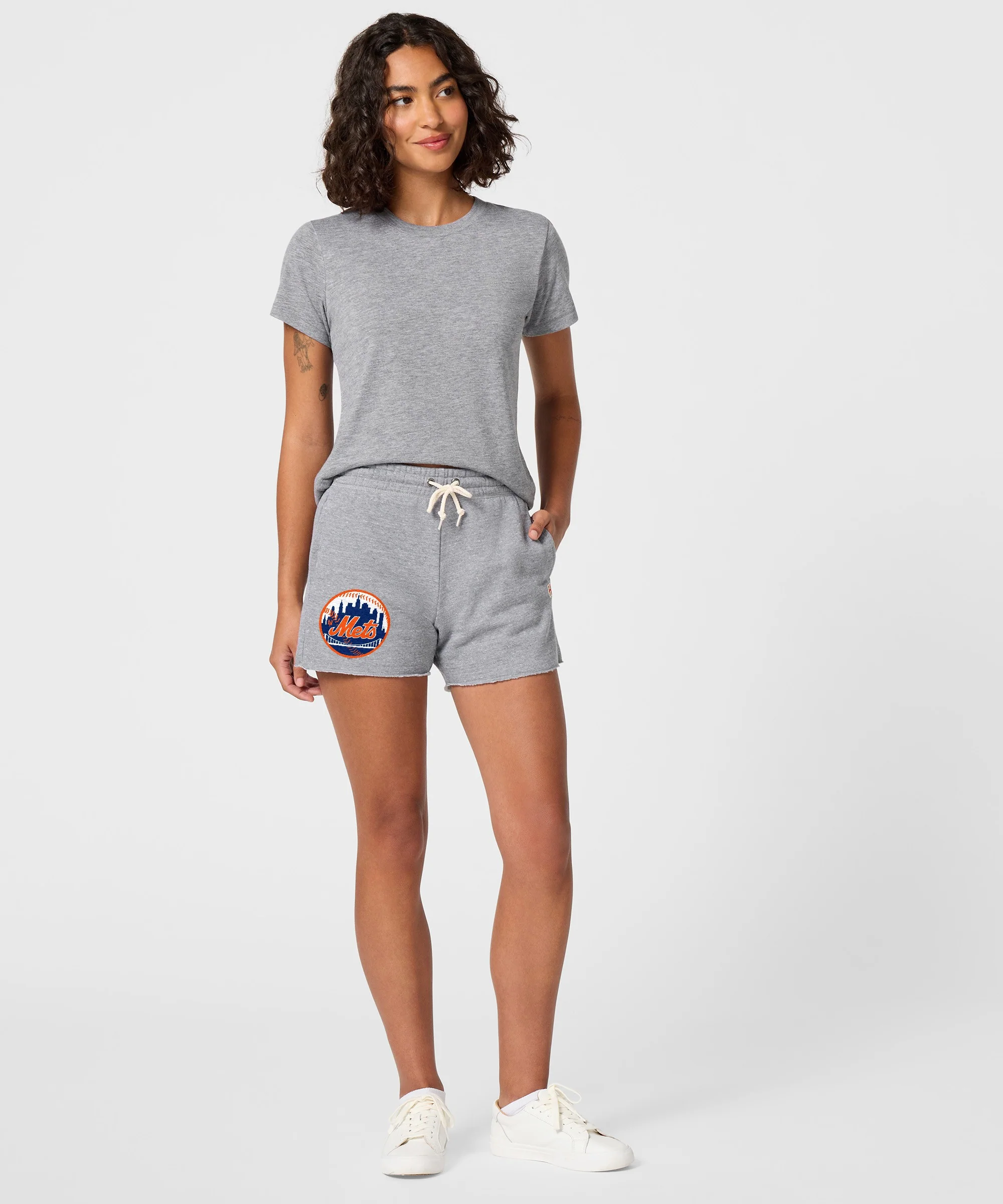 Women's New York Mets '81 Sweat Shorts - Image 5