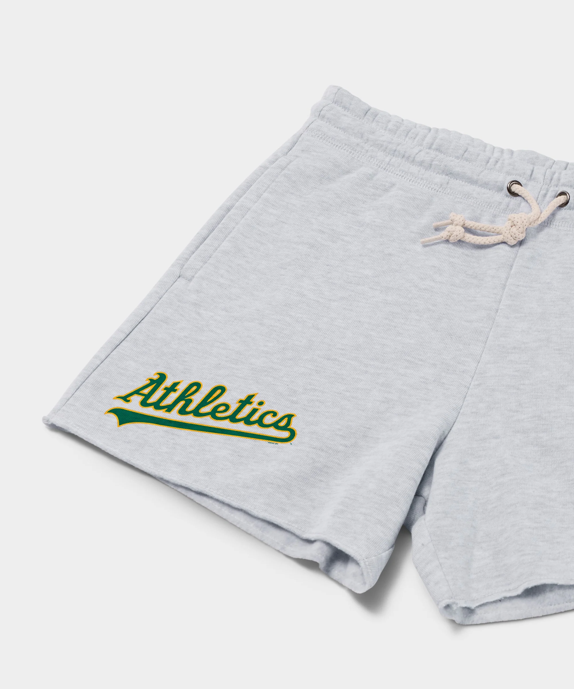 Women's Oakland Athletics Jersey Logo '93 Sweat Shorts - Image 2