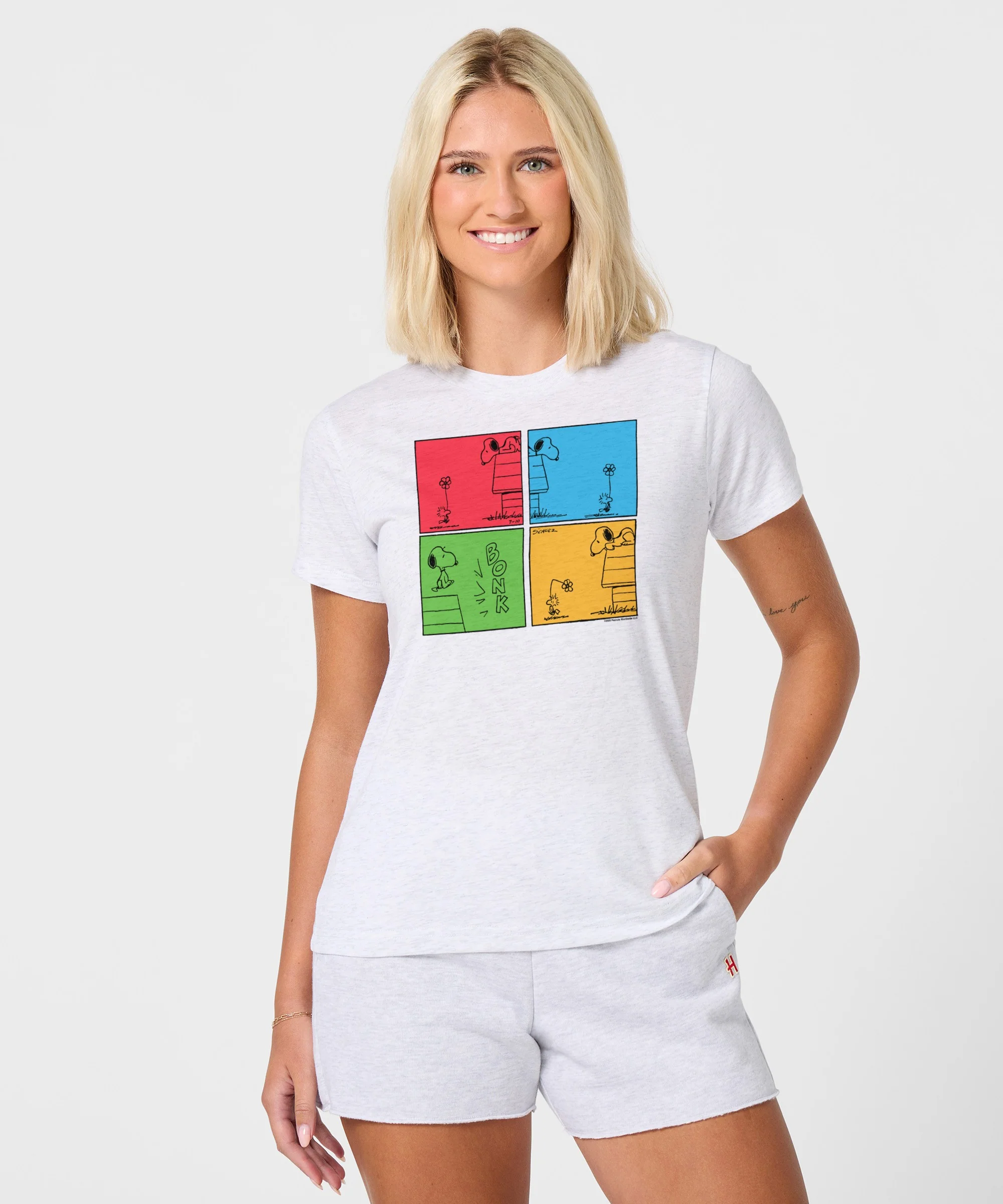 Women's Peanuts Snoopy And Woodstock Panels - Image 3