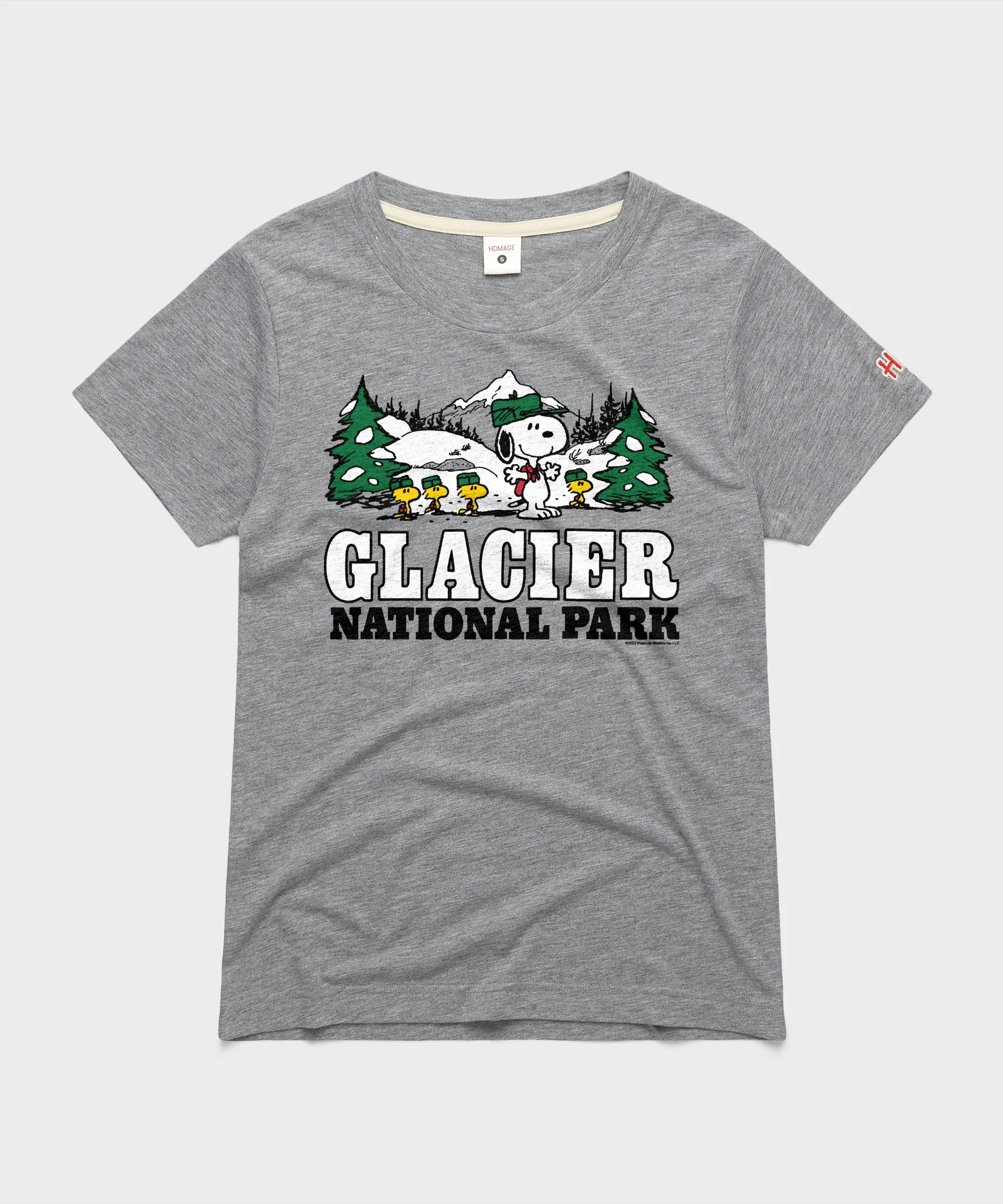 Women's Peanuts Snoopy x Glacier National Park