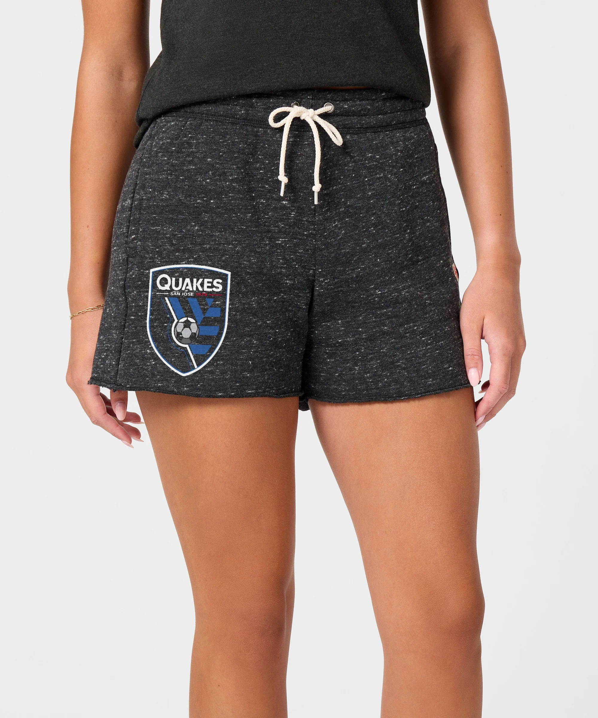 Women's San Jose Earthquakes '14 Sweat Shorts - Image 3